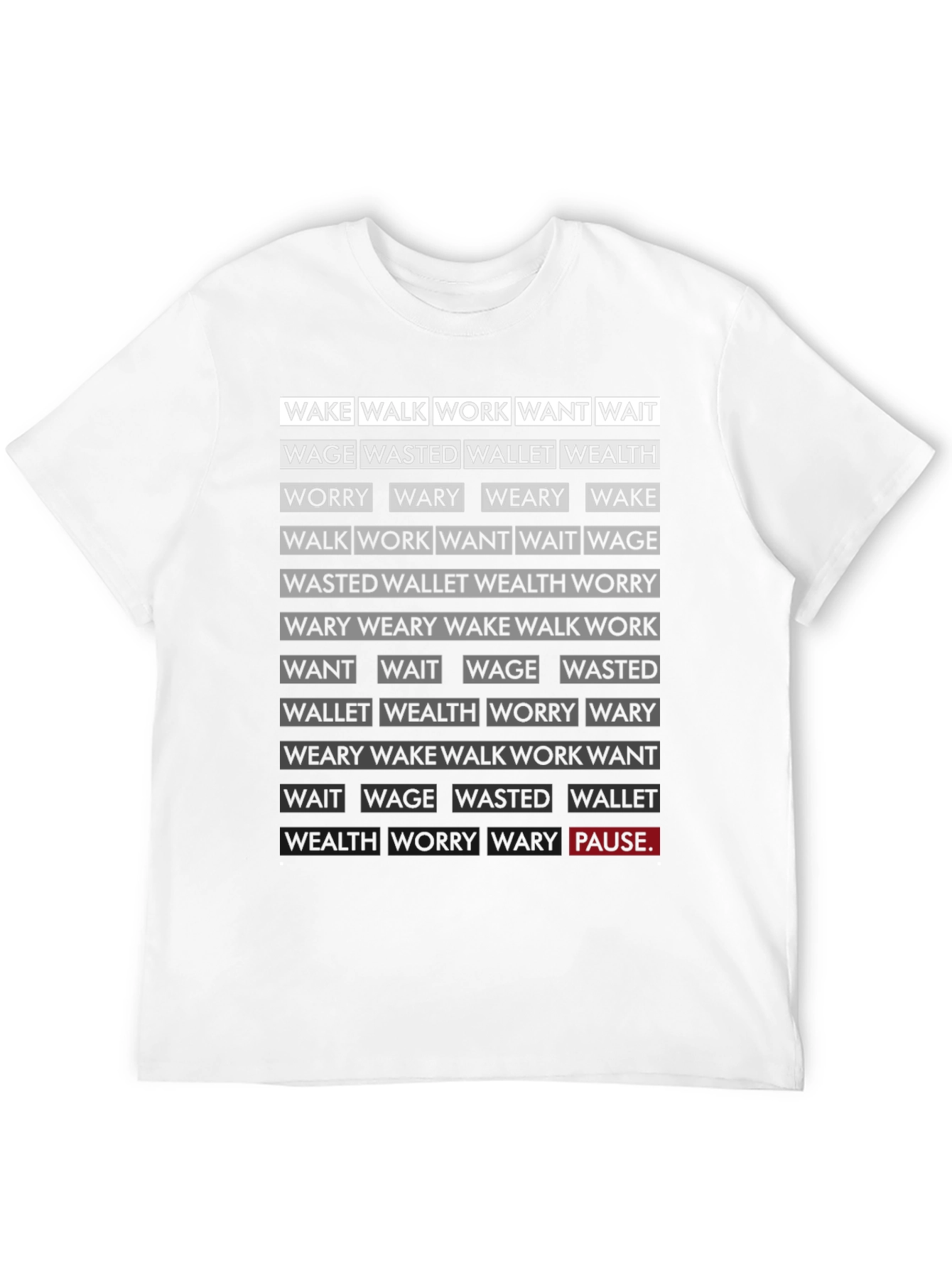 Life Cycle Mens Graphic T-Shirt - Pause and Reflect