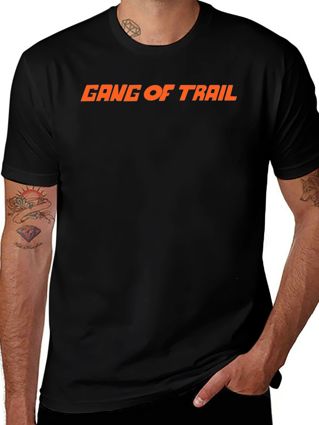Gang of Trail Graphic Tee - Bold Statement Shirt