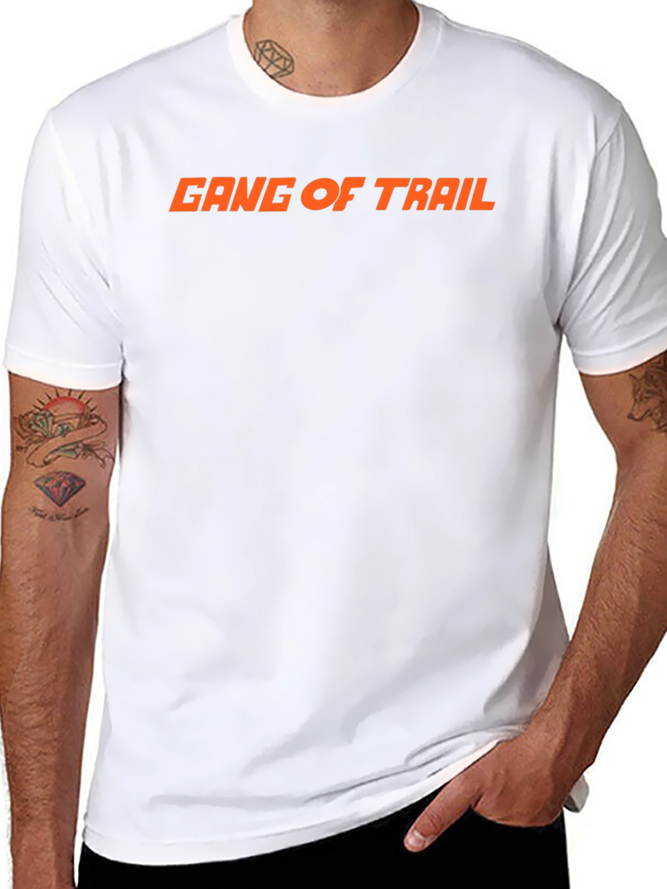 Gang of Trail Graphic Tee - Bold Statement Shirt