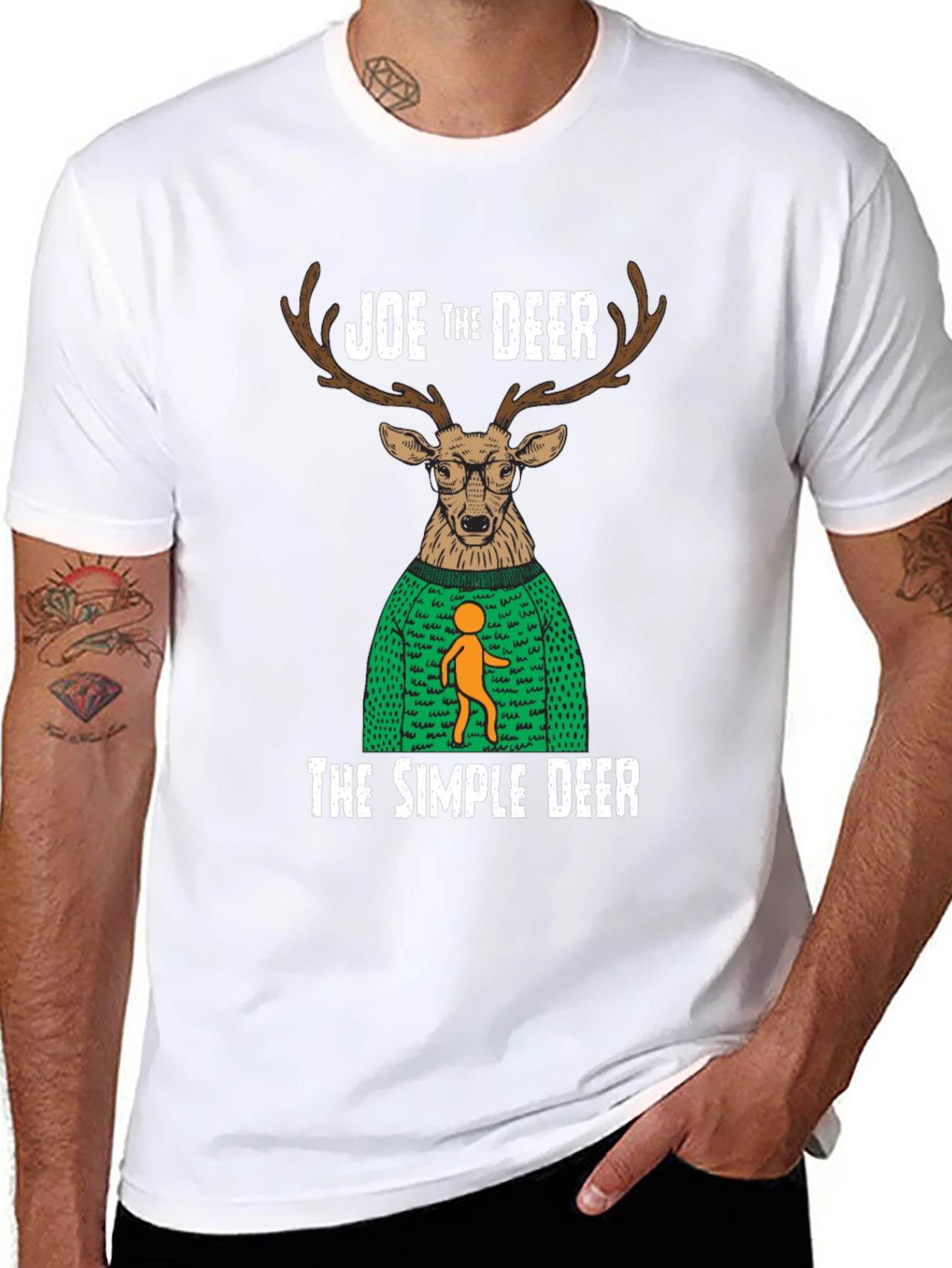 Joe the Deer T-Shirt - Novelty Graphic Tee