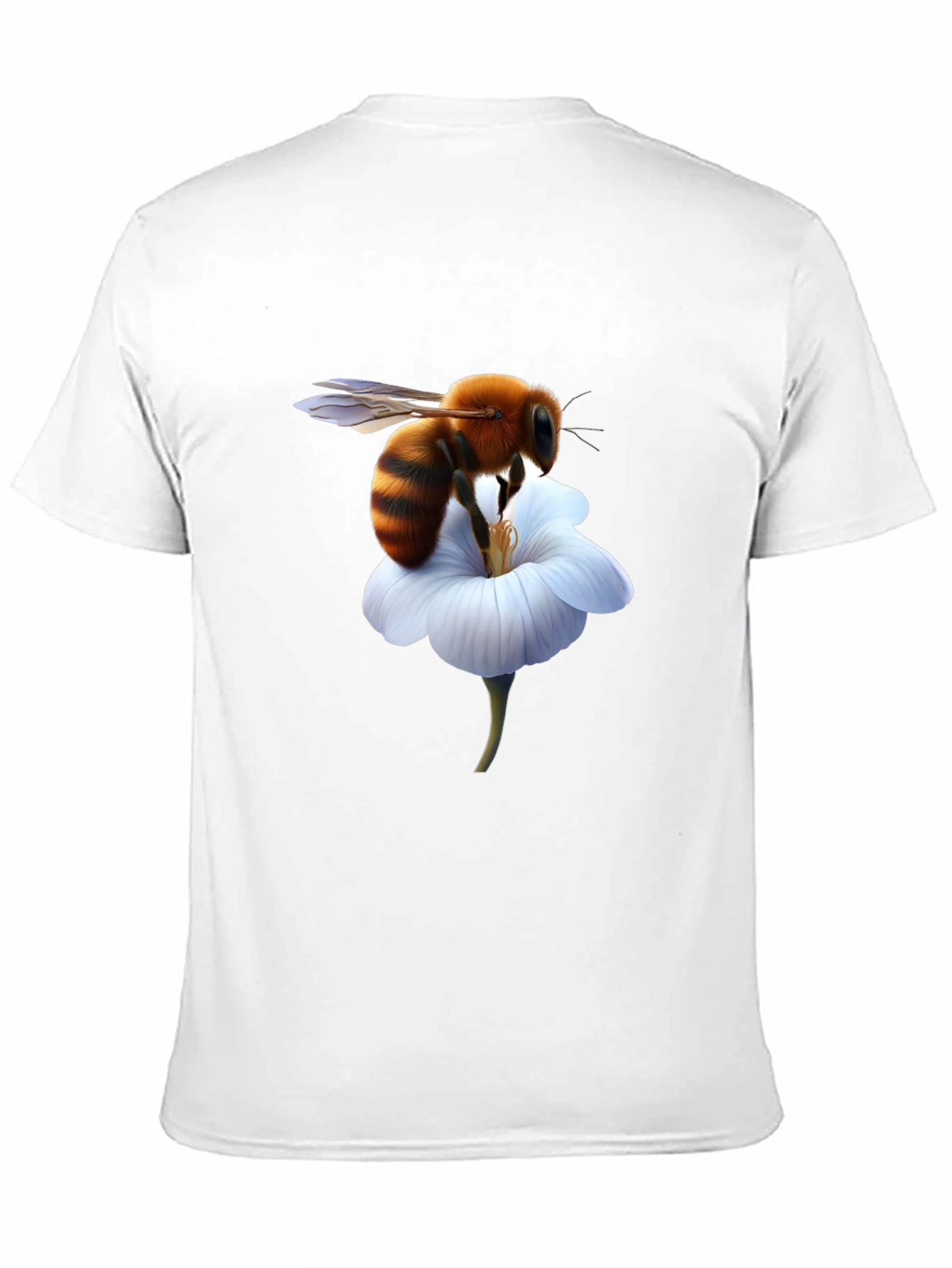 Bee on Flower Graphic T-Shirt