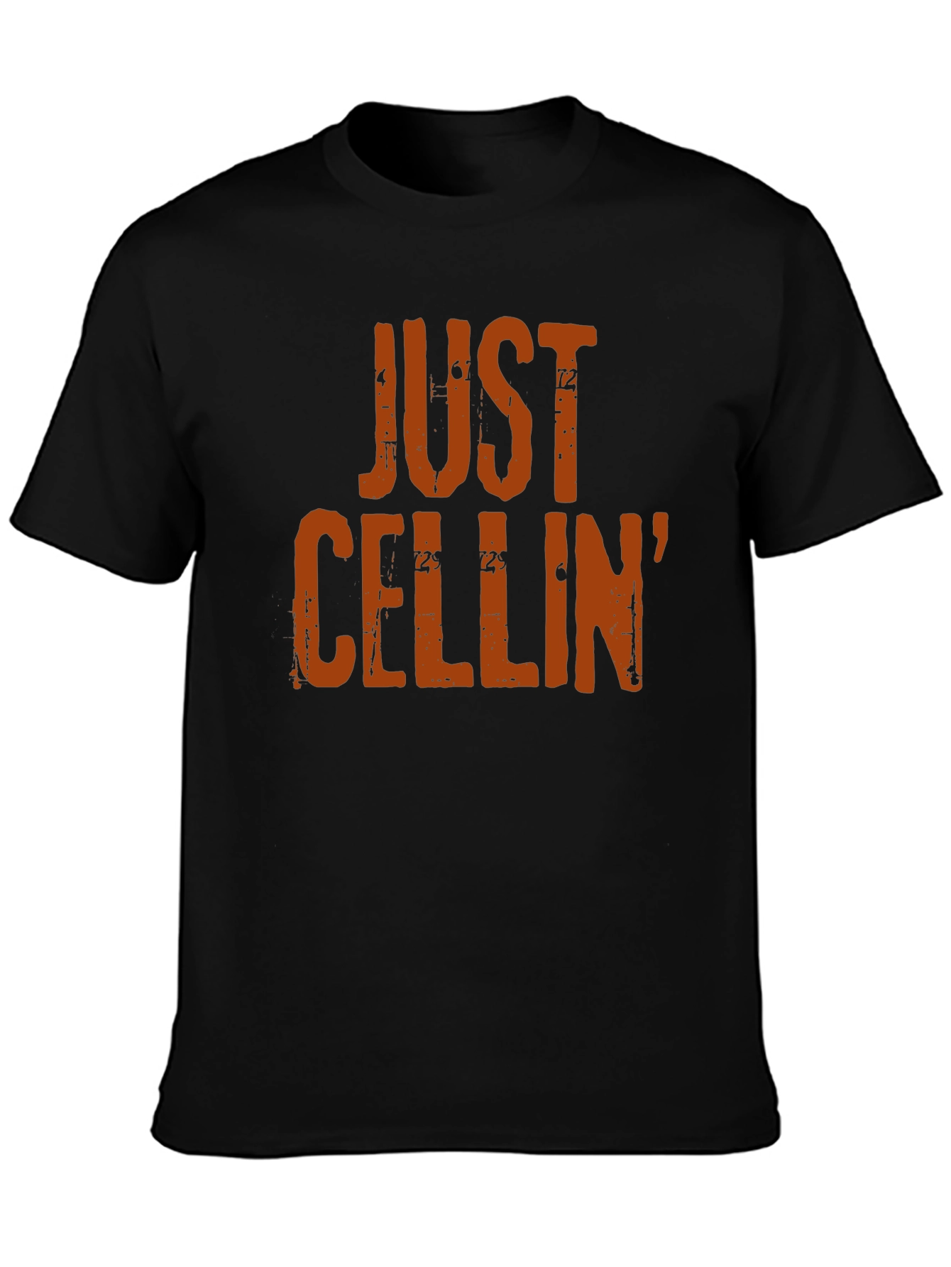 Just Cellin Black Graphic Tee