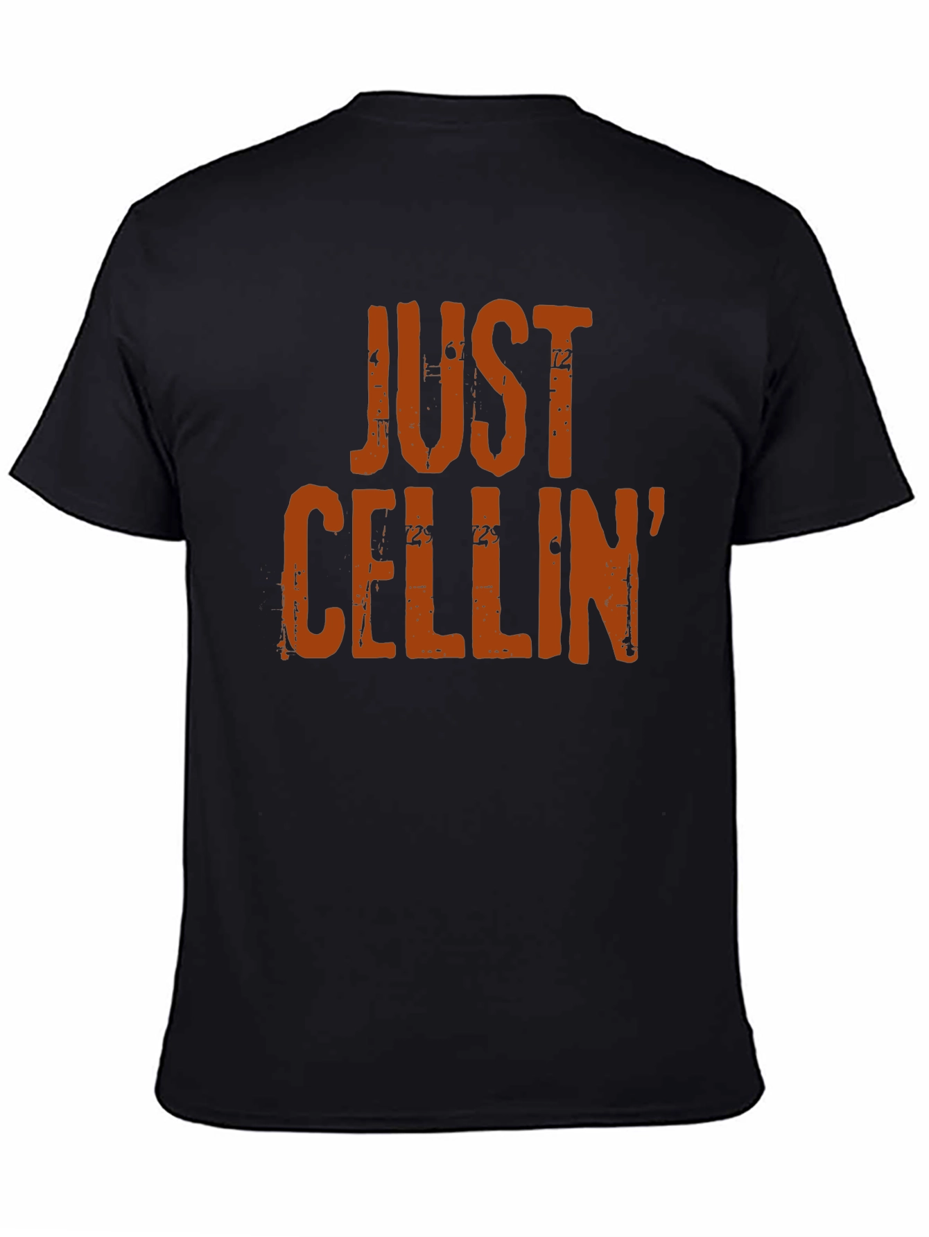 Just Cellin Black Graphic Tee