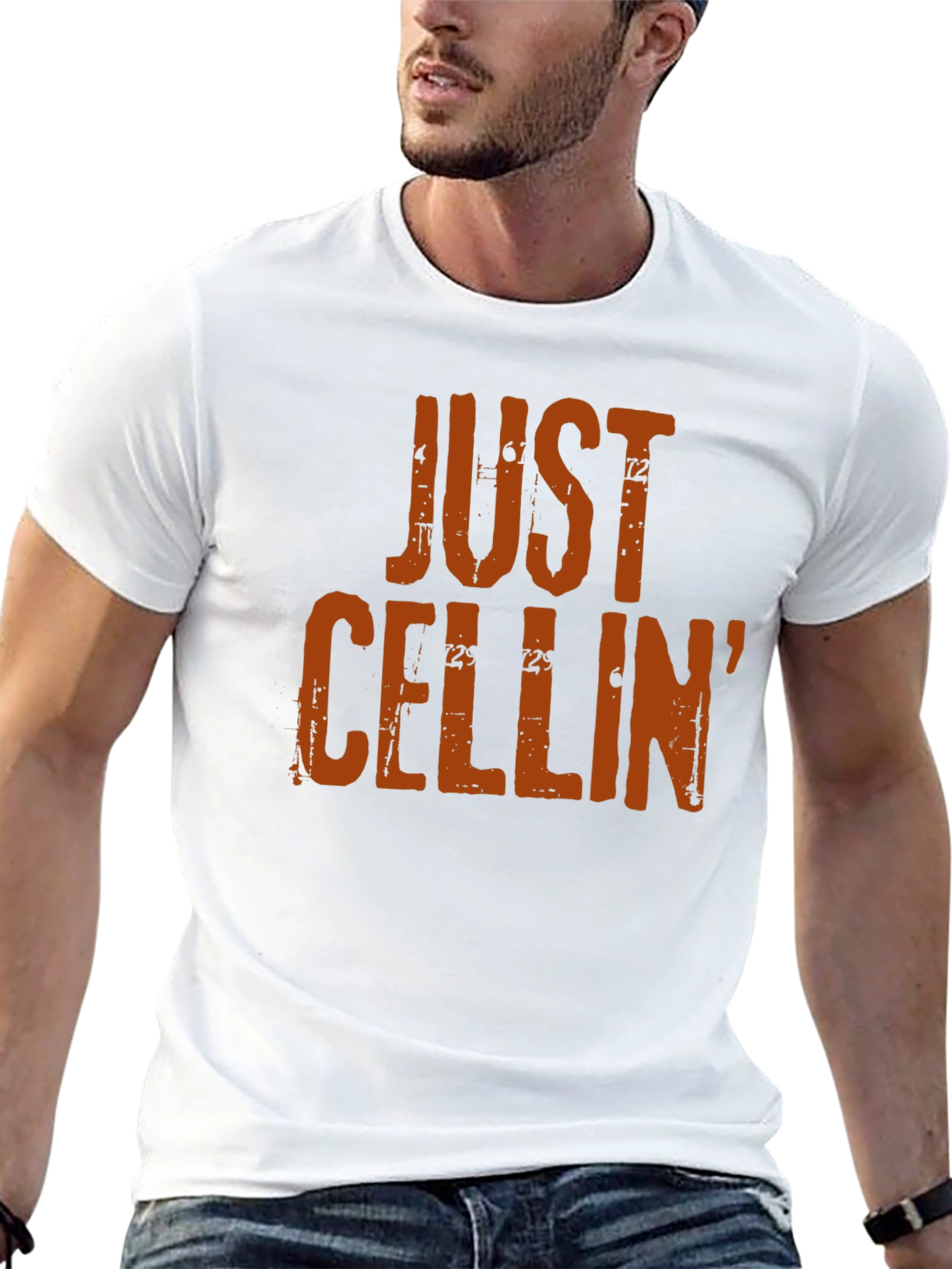 Just Cellin Black Graphic Tee
