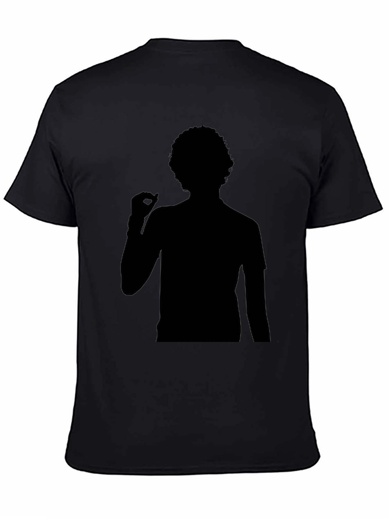 Silhouette Graphic Tee - Mens Black T-Shirt