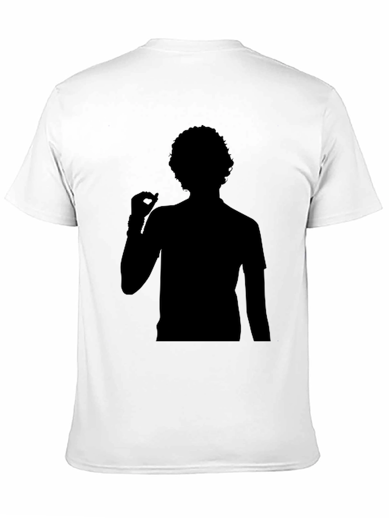 Silhouette Graphic Tee - Mens Black T-Shirt