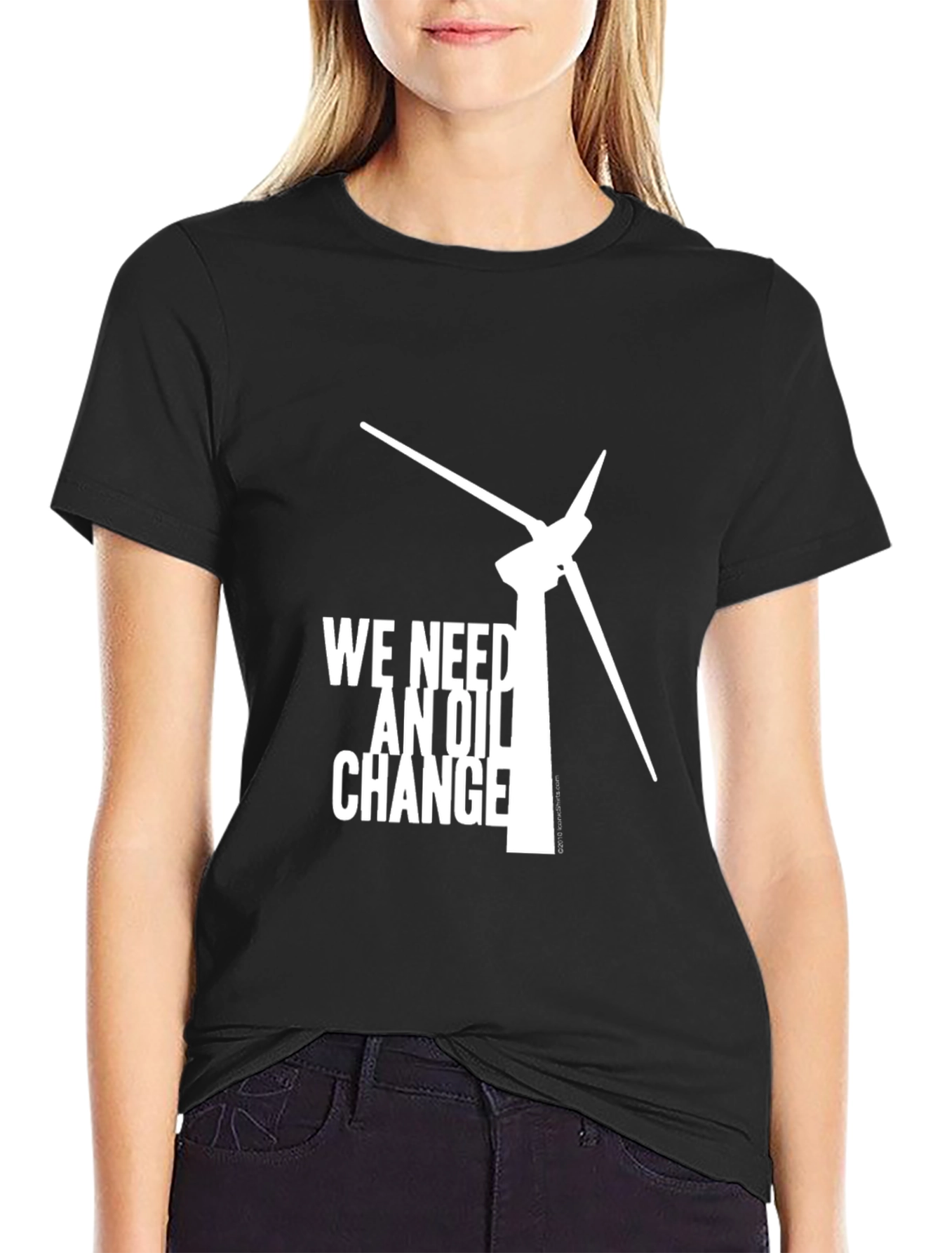 Eco-Friendly An Oil Change Graphic Tee