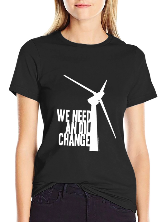 Eco-Friendly An Oil Change Graphic Tee