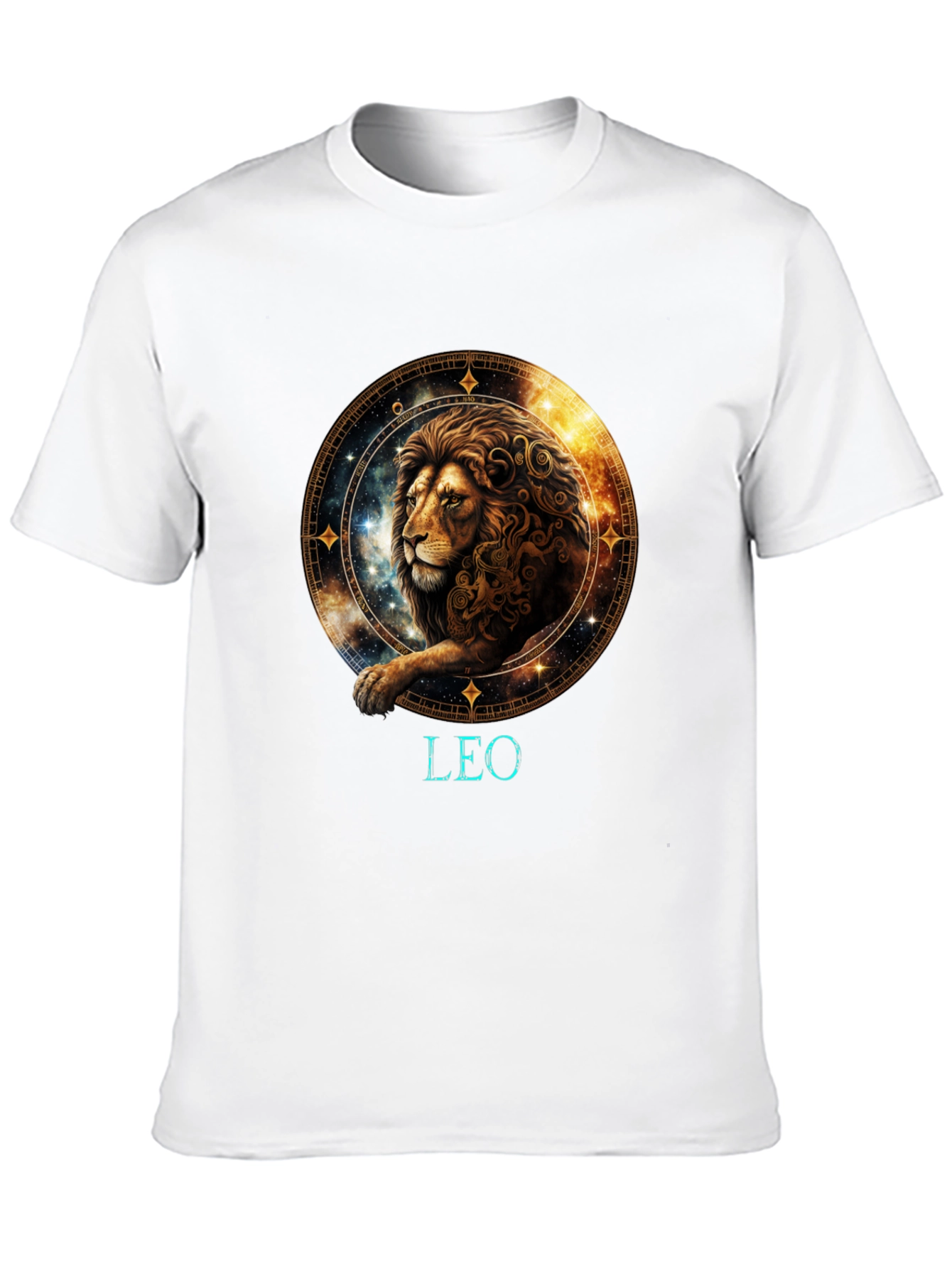Leo Zodiac Lion Graphic T-Shirt