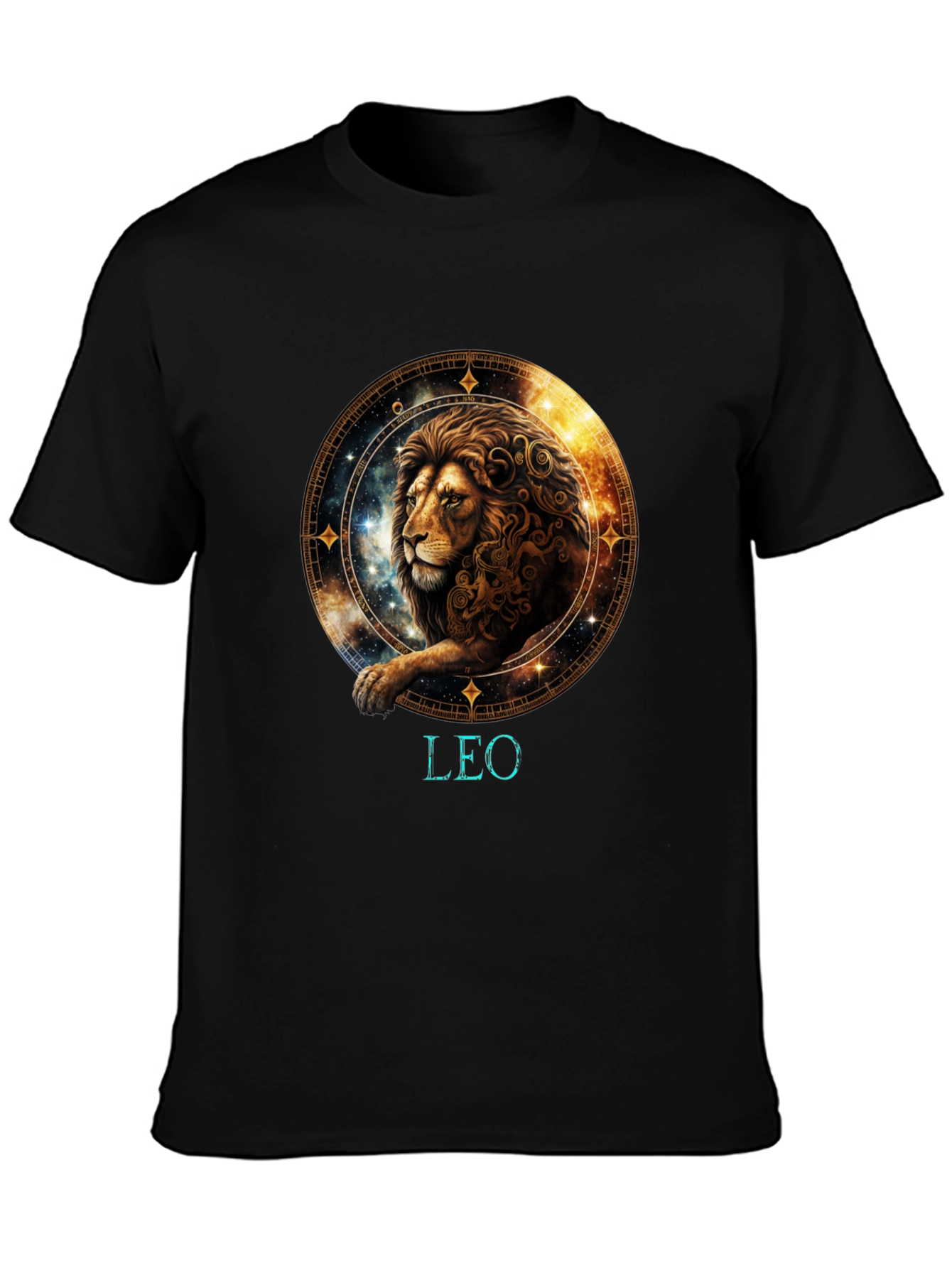 Leo Zodiac Lion Graphic T-Shirt