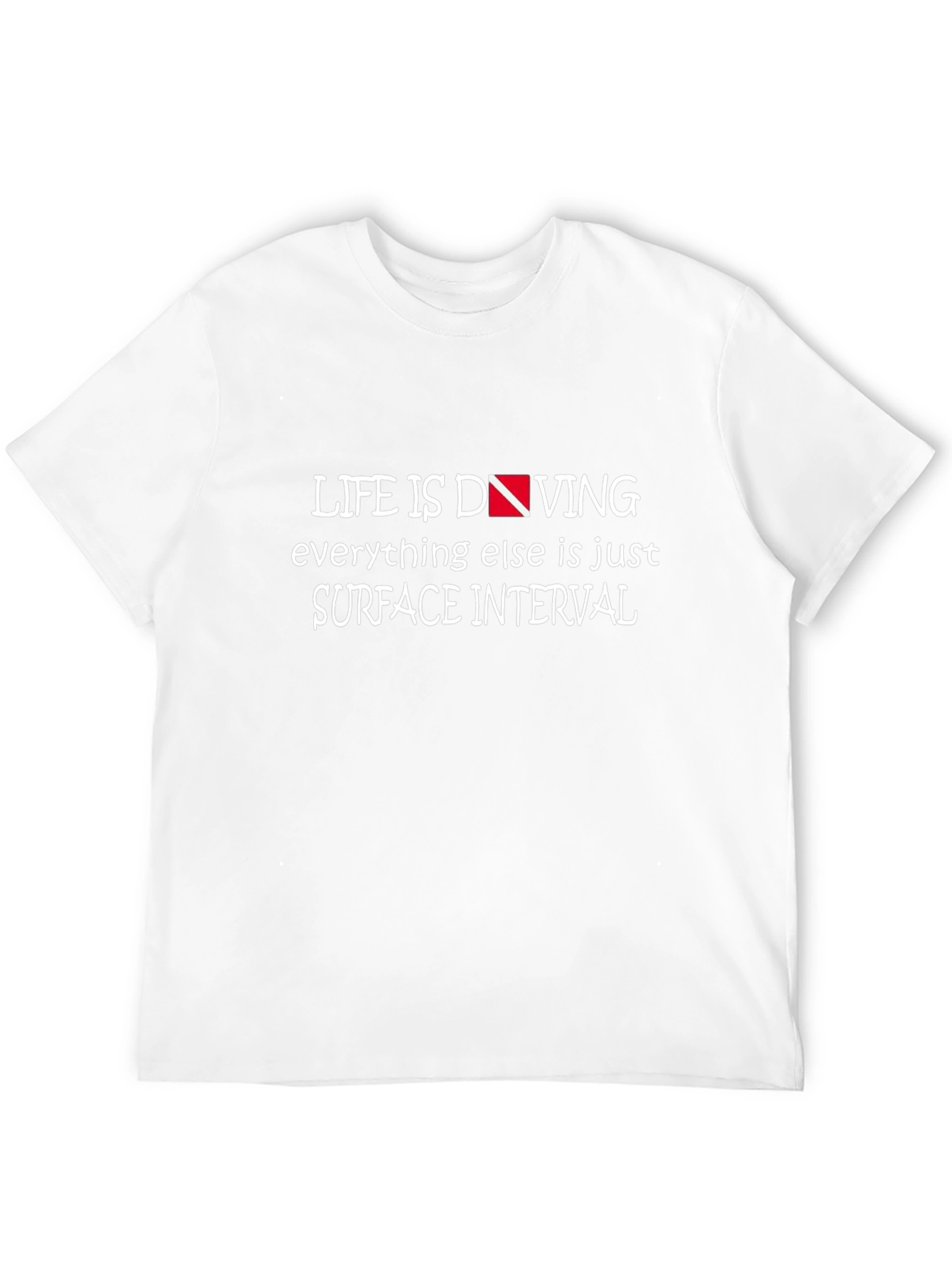 Life is Diving Black T-Shirt Diver Gift