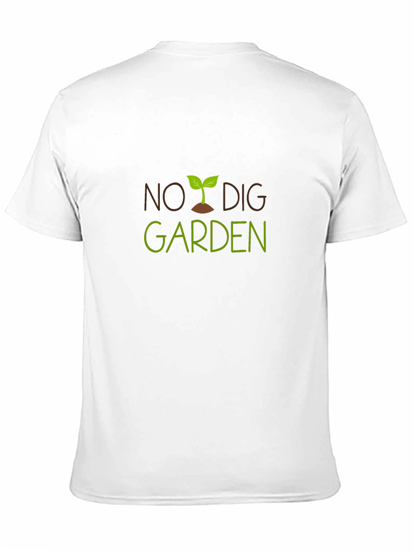 No Dig Garden T-Shirt - Organic Gardening Tee