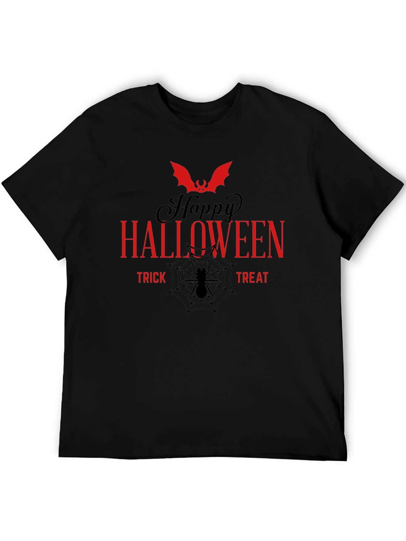 Halloween Bat Graphic T-Shirt
