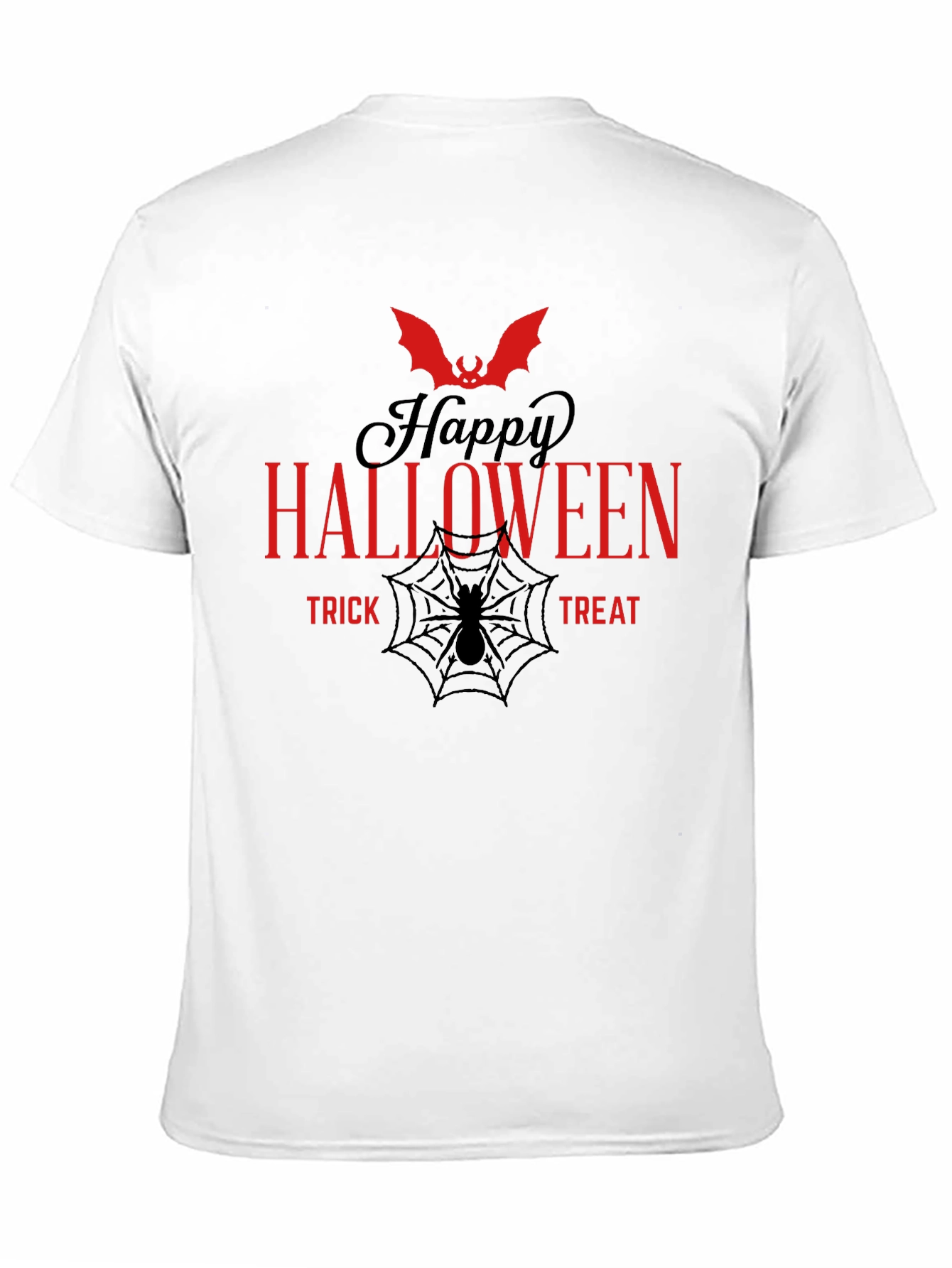 Halloween Bat Graphic T-Shirt