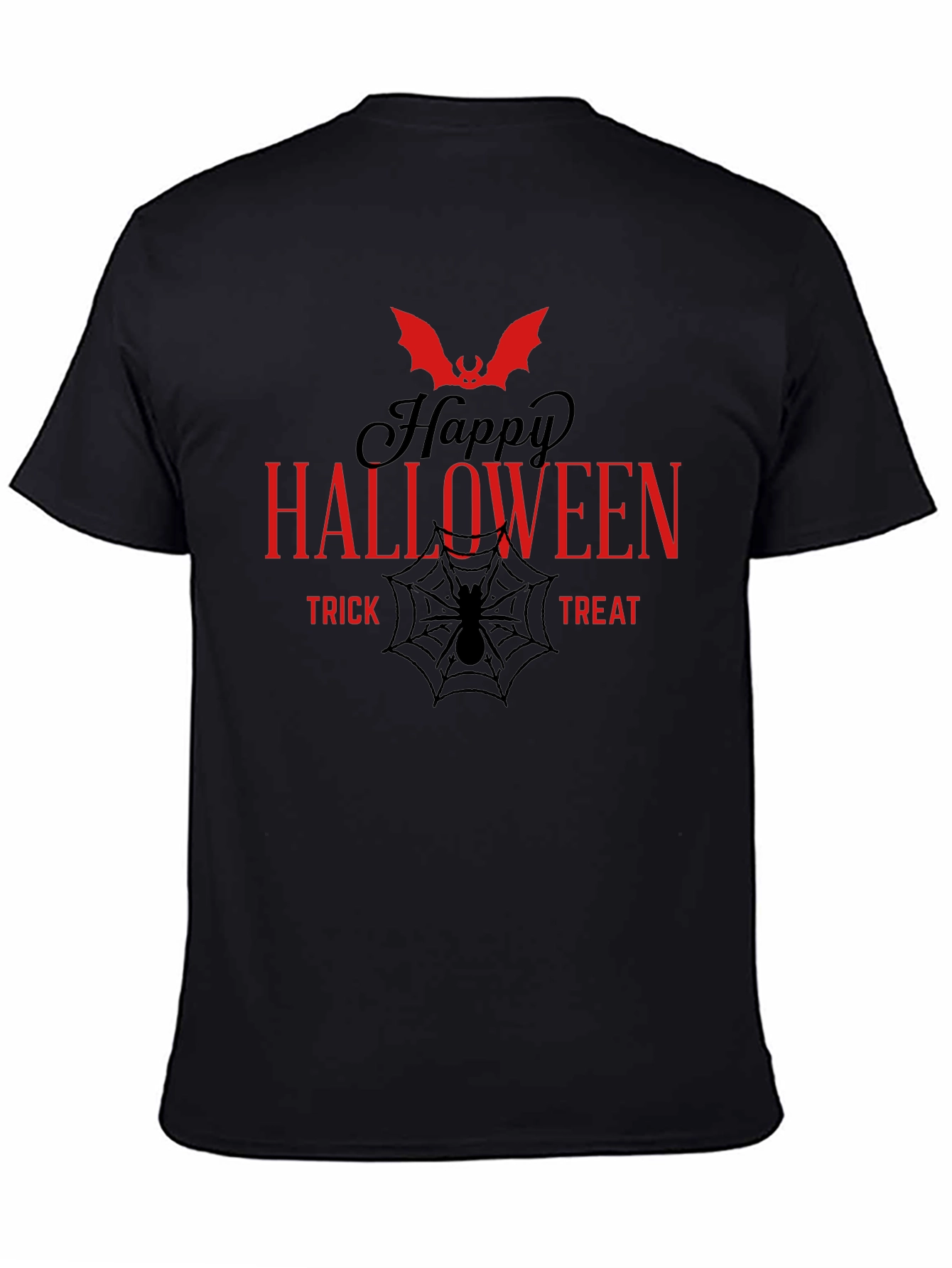 Halloween Bat Graphic T-Shirt