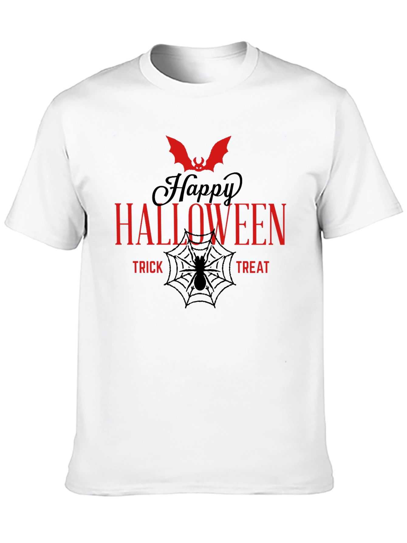 Halloween Bat Graphic T-Shirt
