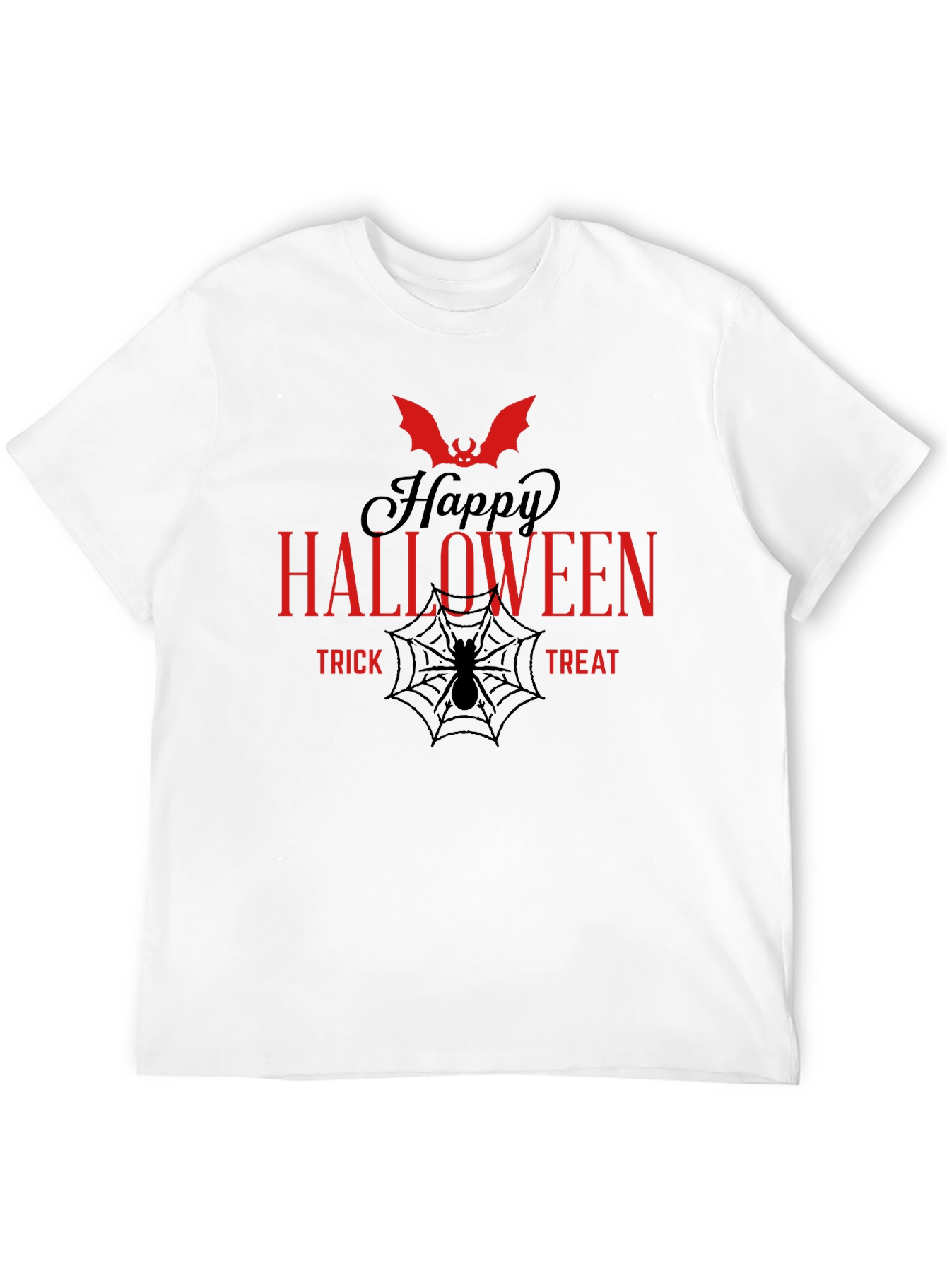 Halloween Bat Graphic T-Shirt