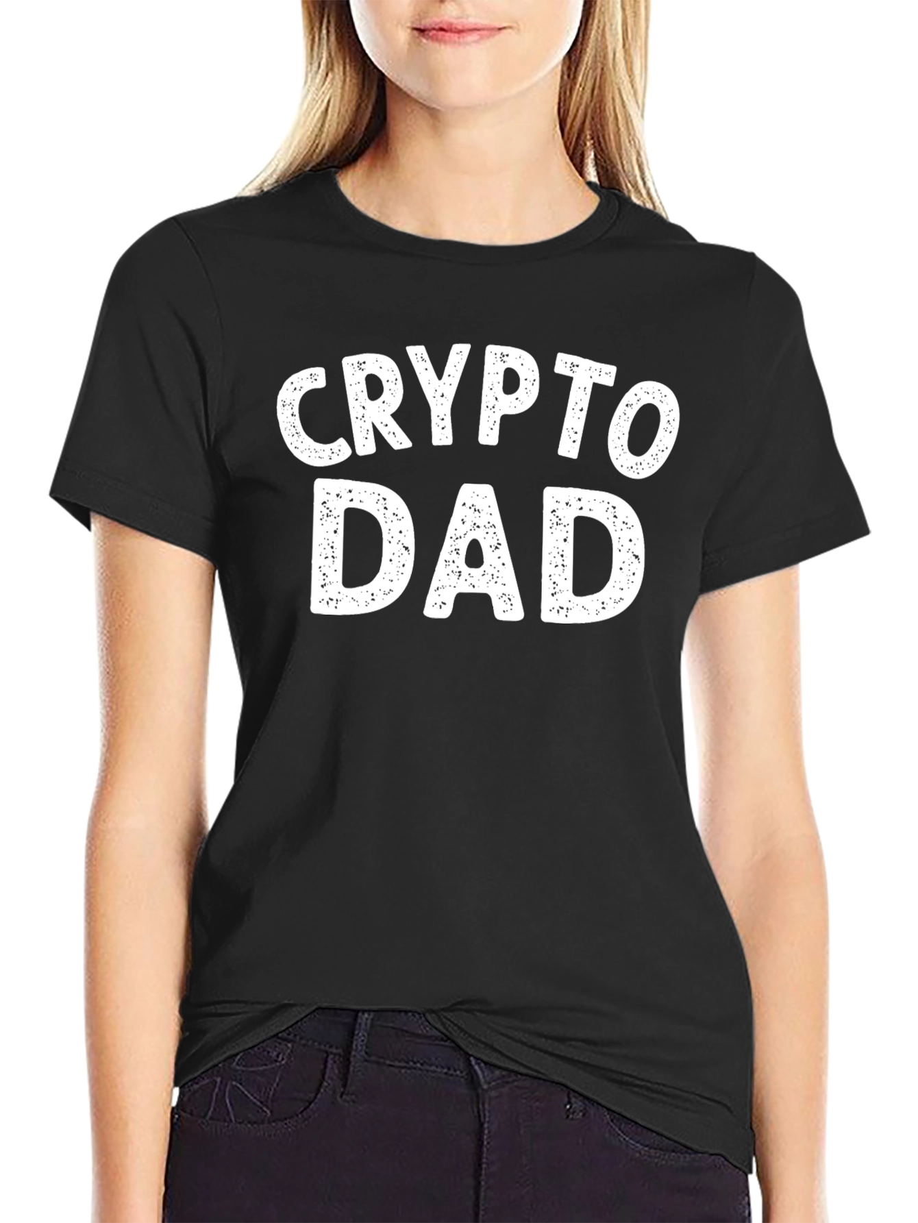 Crypto Dad Black T-Shirt