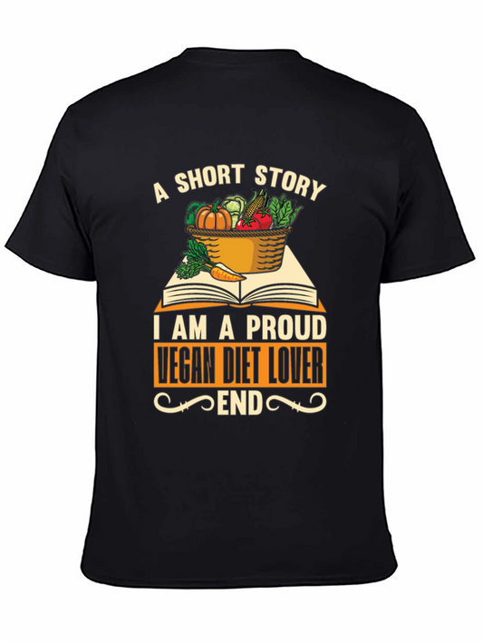 Vegan Diet Lover T-Shirt - A Short Story End