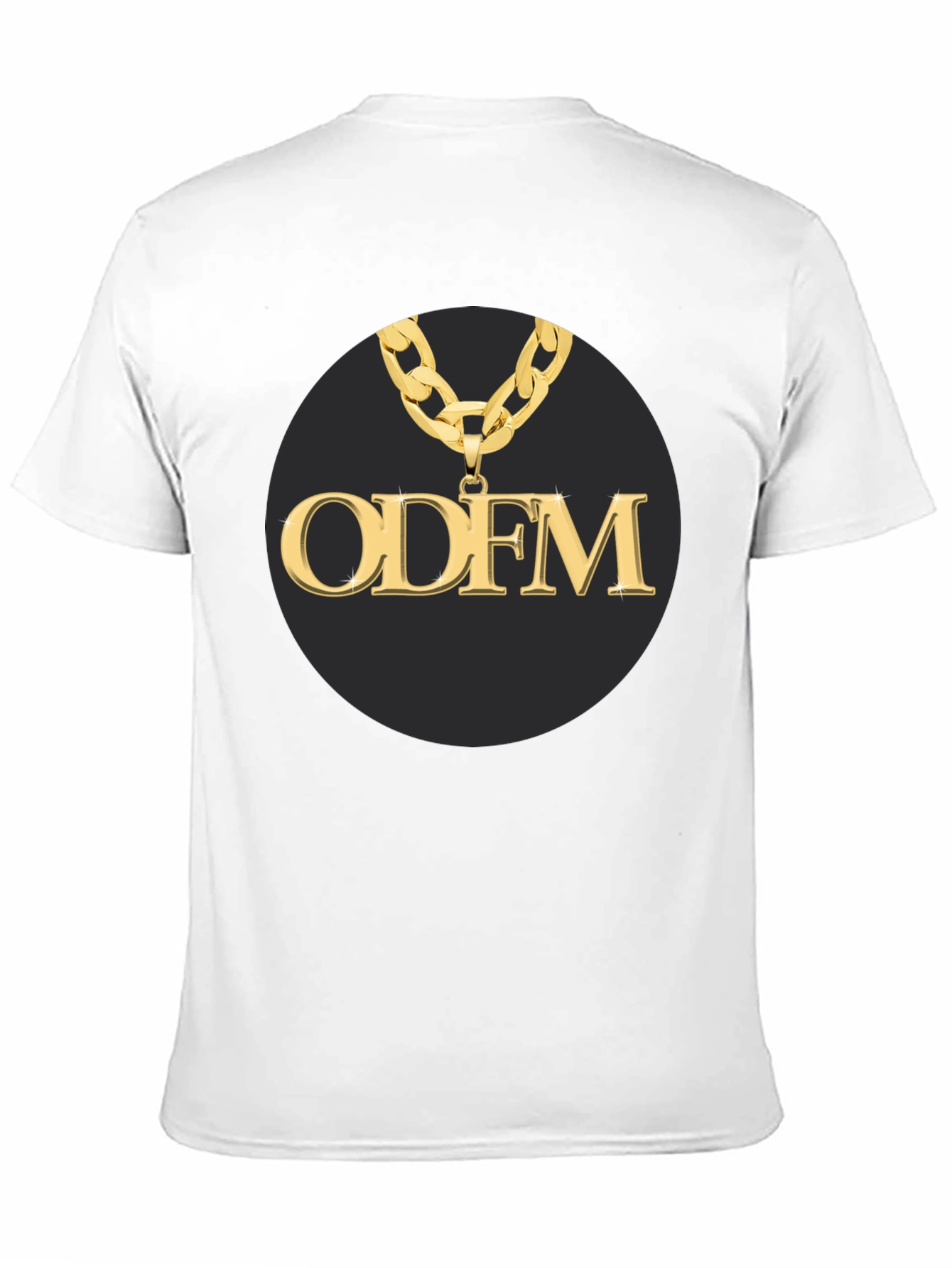 ODFM Gold Chain Black T-Shirt