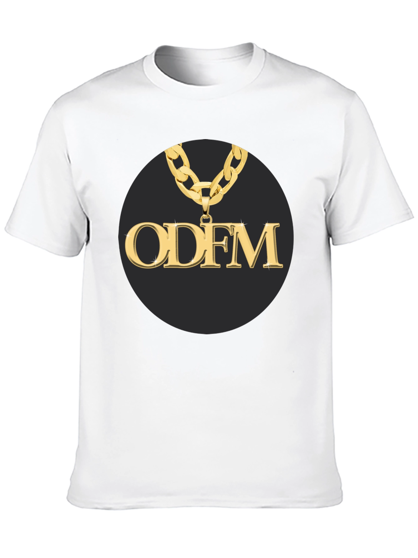 ODFM Gold Chain Black T-Shirt