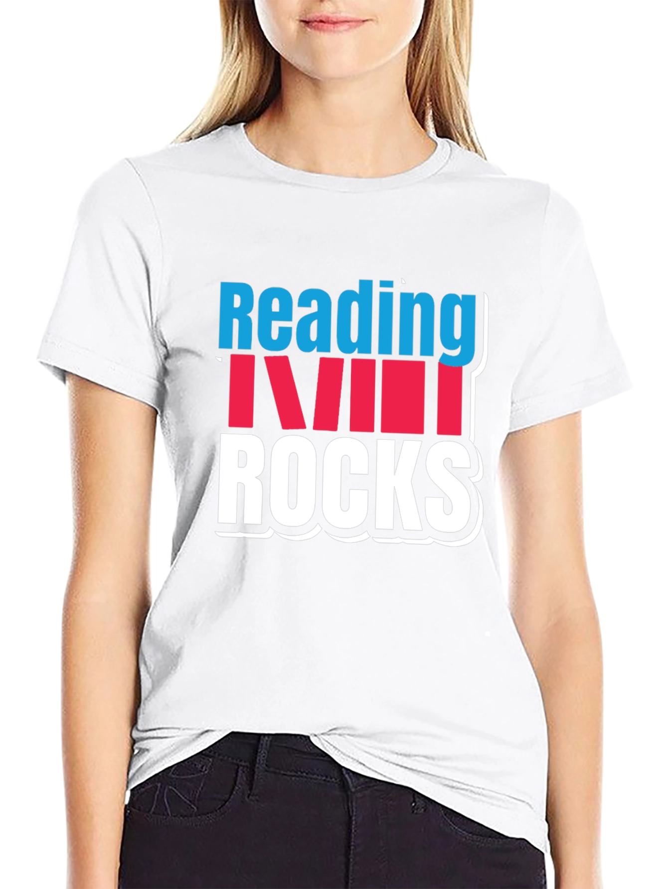 Reading Rocks T-Shirt: Book Lover Tee