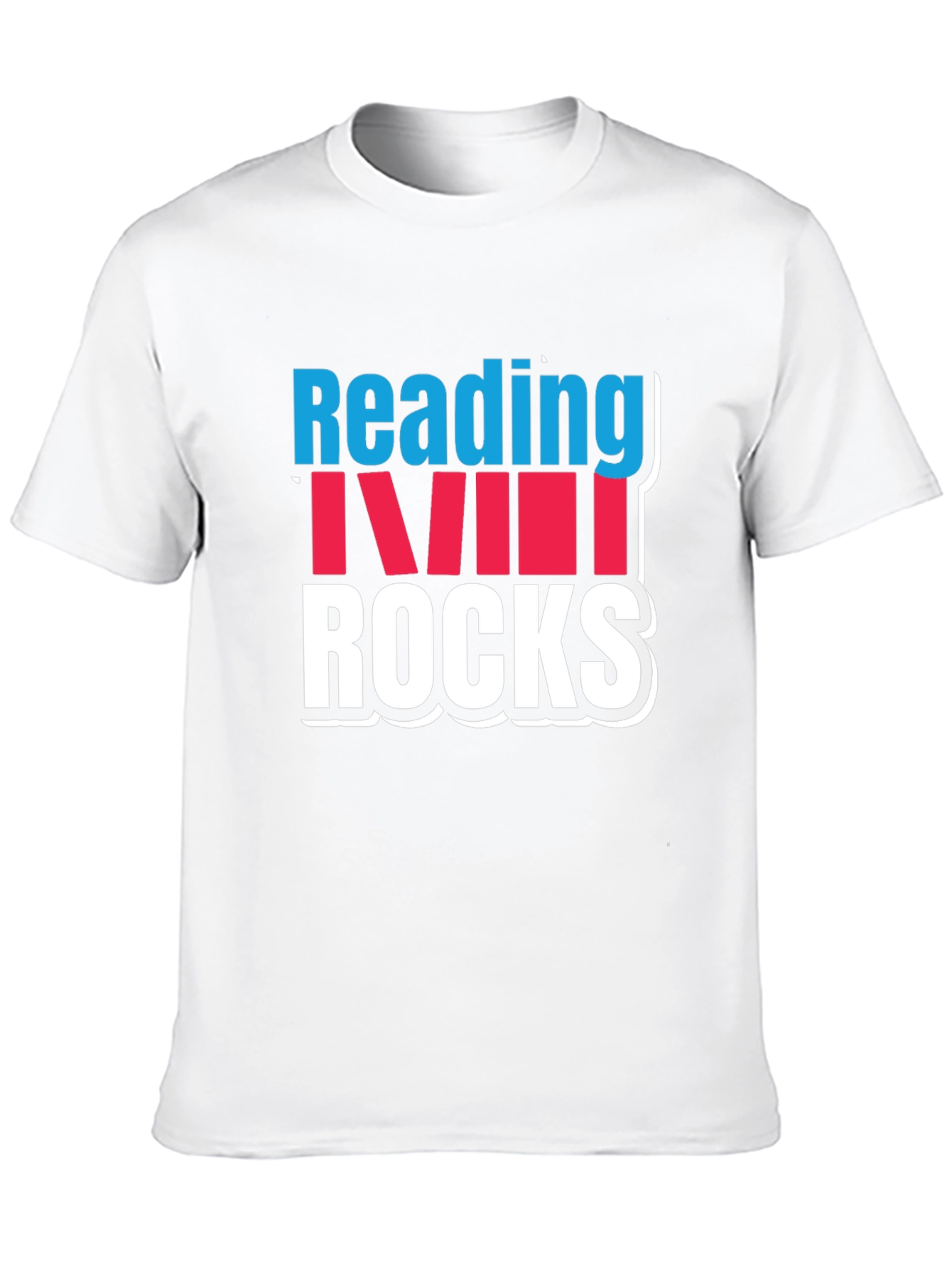 Reading Rocks T-Shirt: Book Lover Tee
