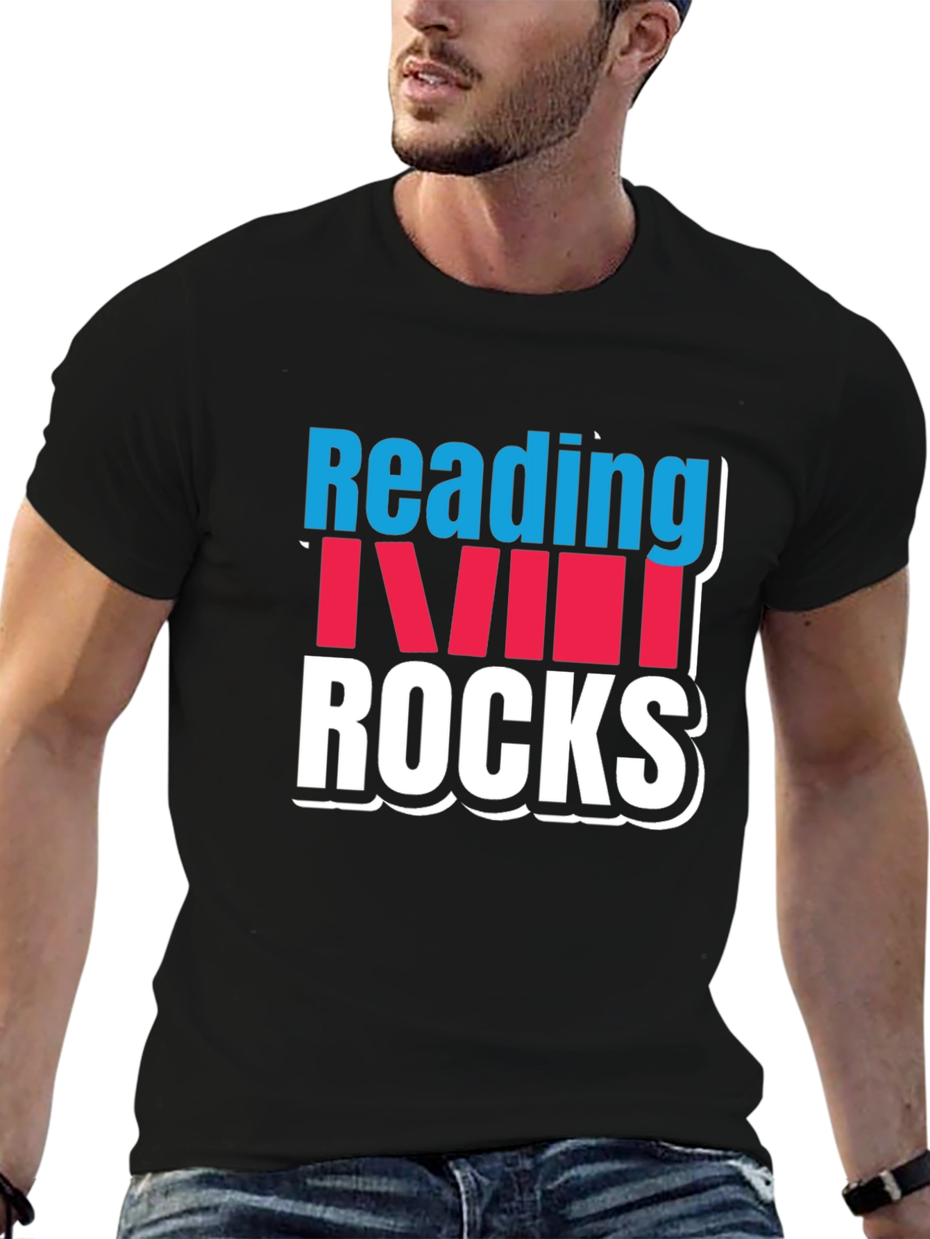 Reading Rocks T-Shirt: Book Lover Tee