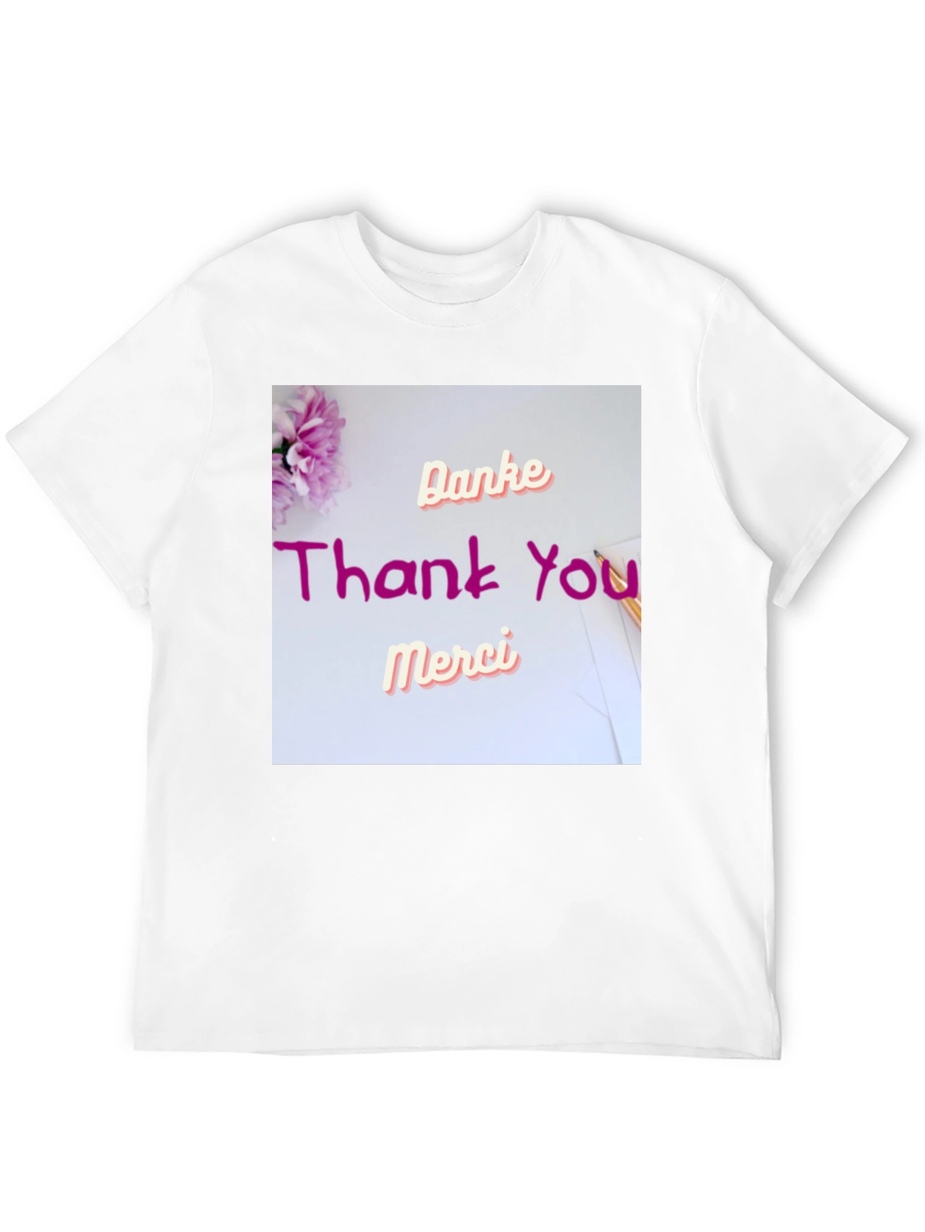 Thank You T-Shirt - Danke Merci