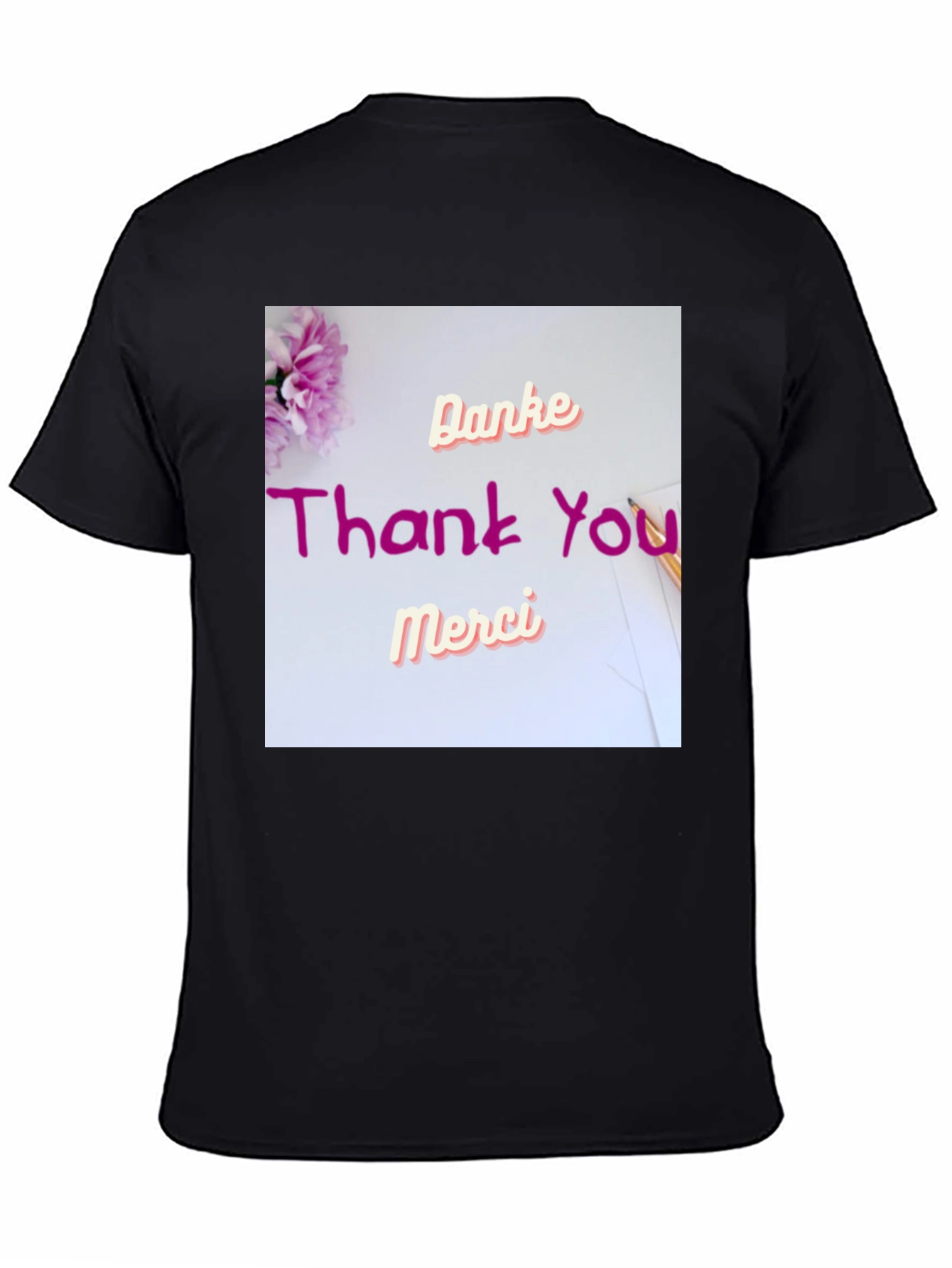 Thank You T-Shirt - Danke Merci