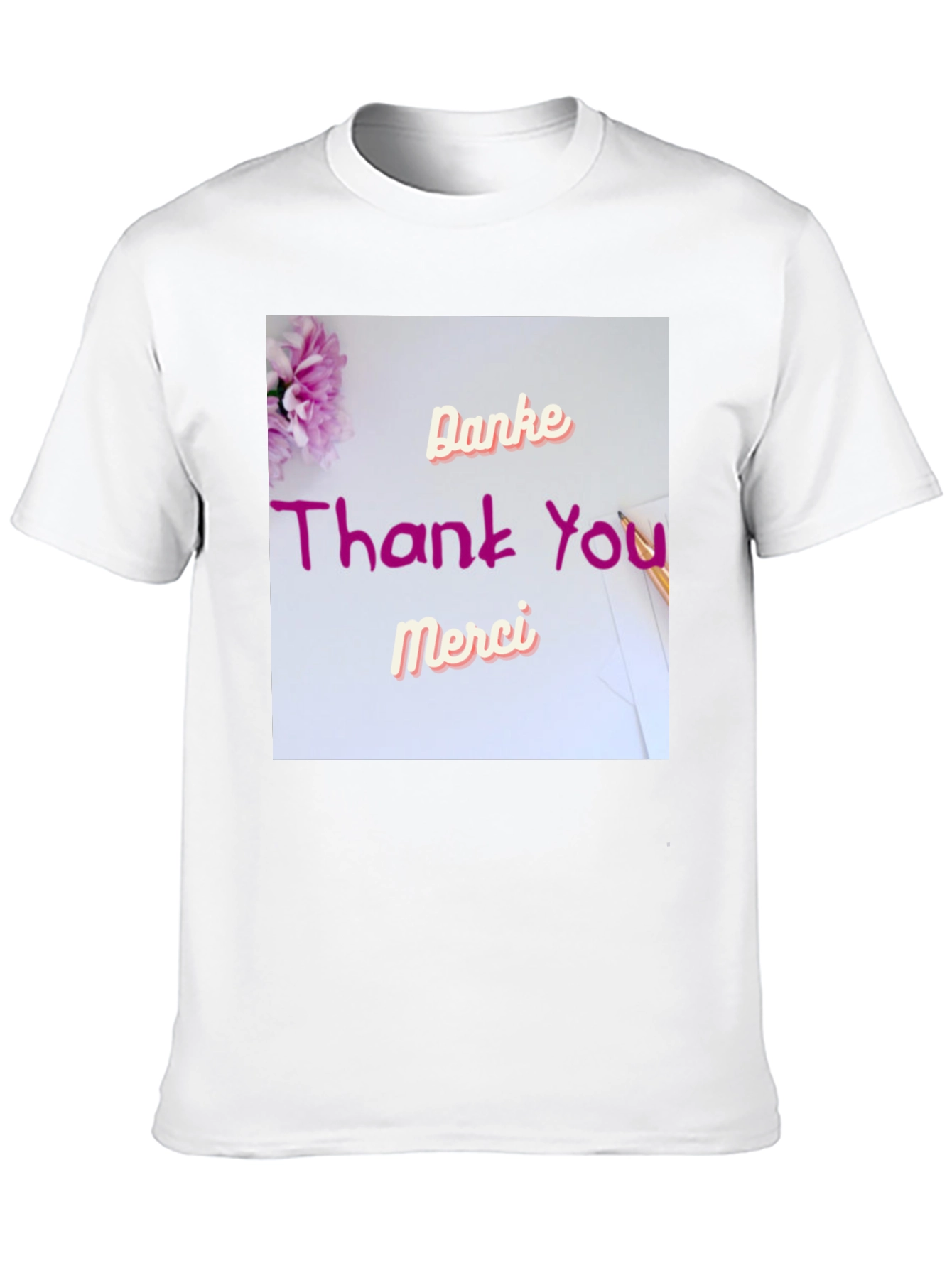 Thank You T-Shirt - Danke Merci