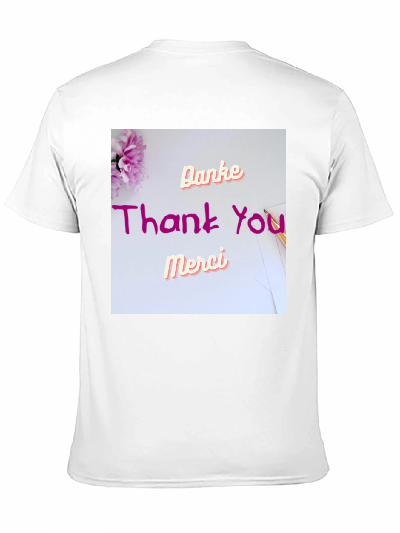 Thank You T-Shirt - Danke Merci