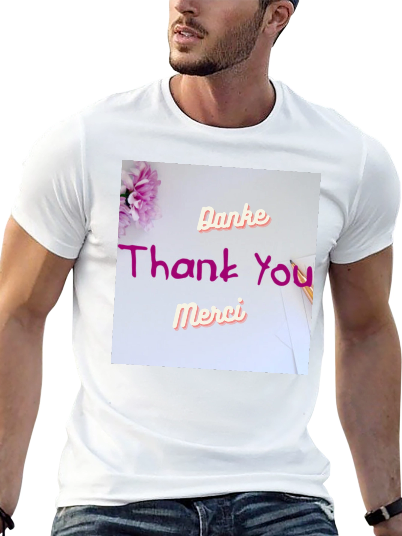 Thank You T-Shirt - Danke Merci