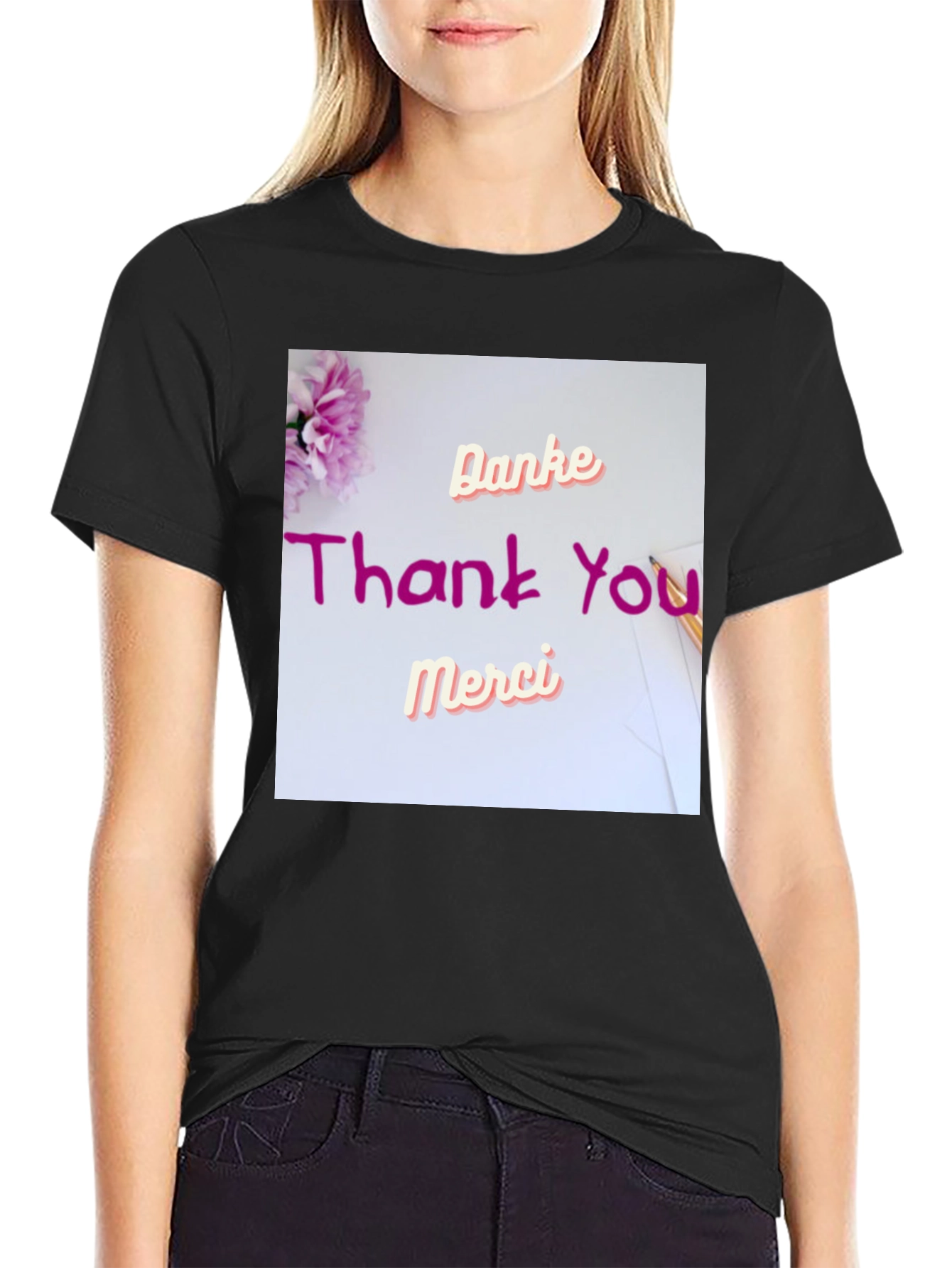 Thank You T-Shirt - Danke Merci