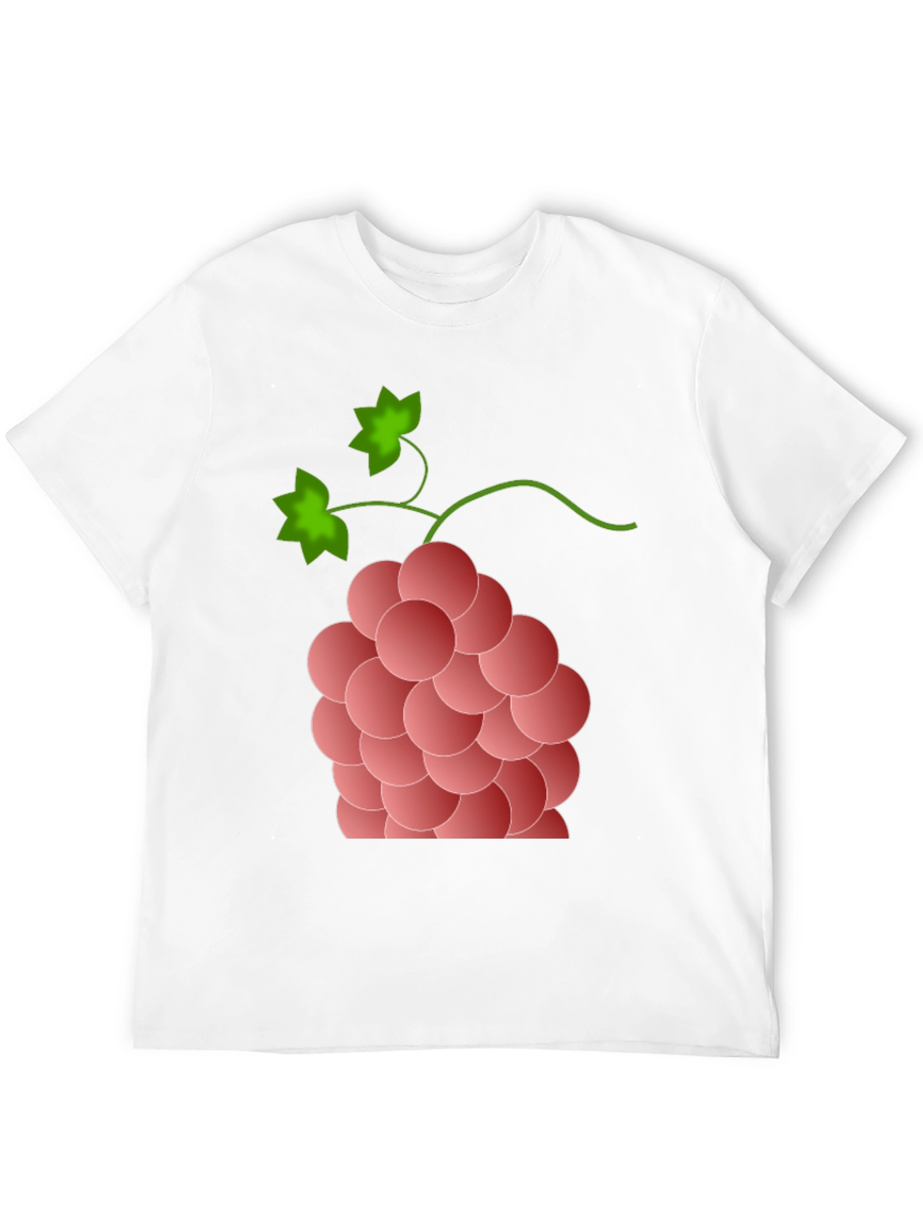 Grapes Graphic Tee - Stylish Fruit Design