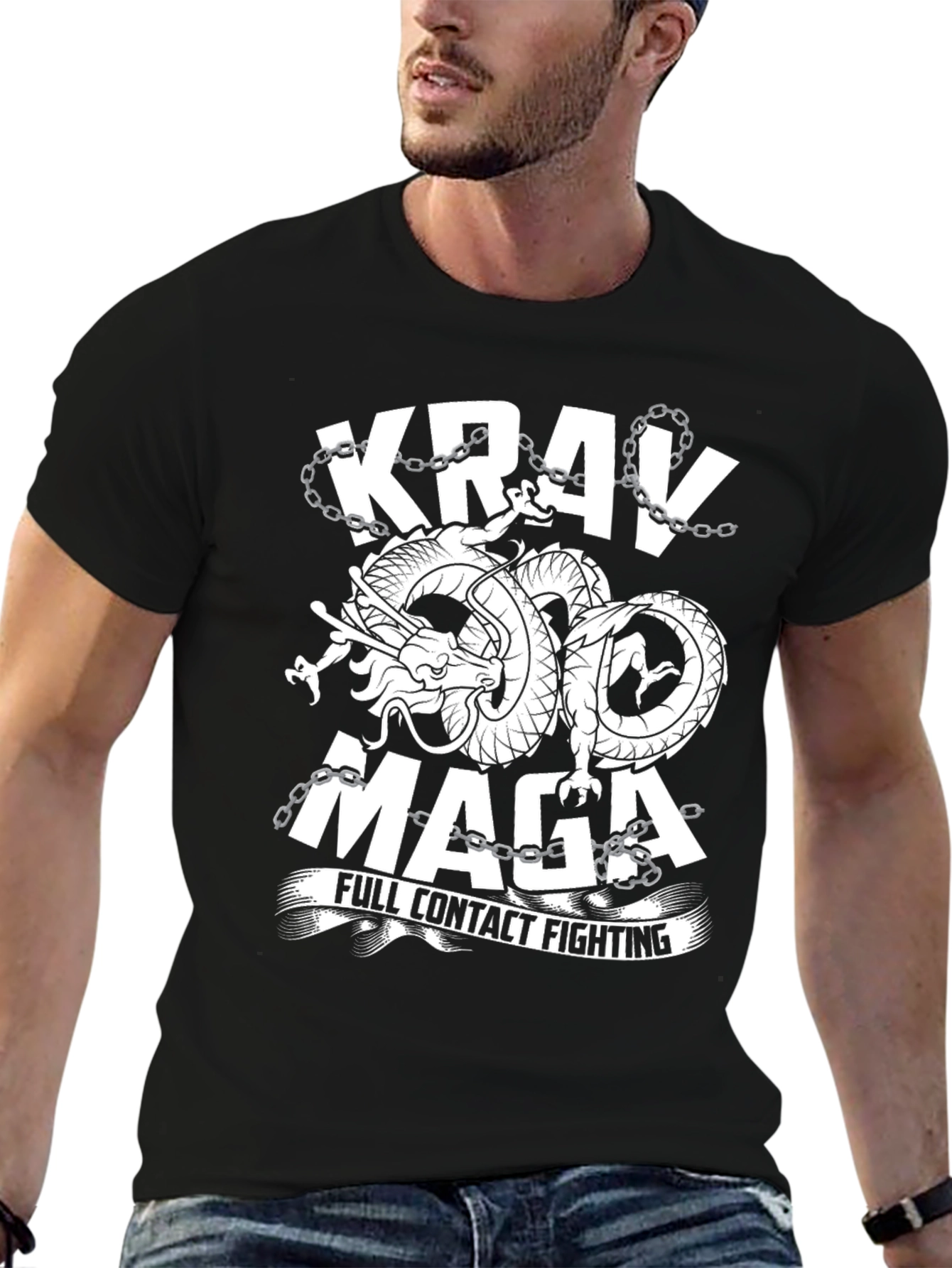 Krav Maga Dragon T-Shirt - Full Contact Fighting Tee