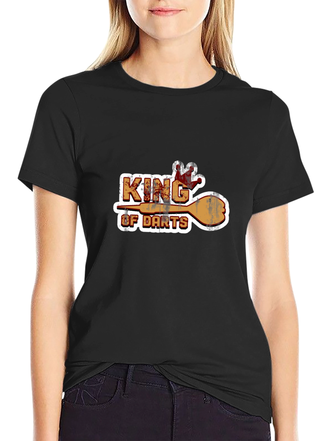 King of Darts Graphic T-Shirt - Game Night Tee
