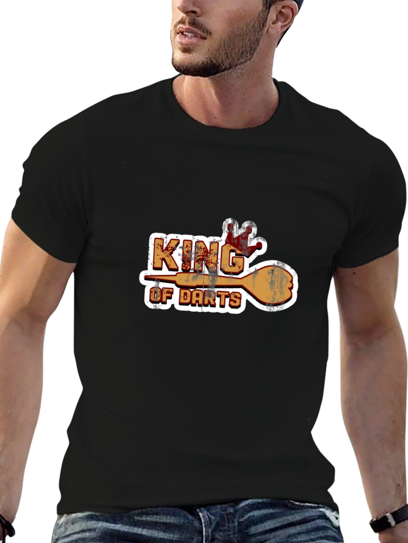 King of Darts Graphic T-Shirt - Game Night Tee
