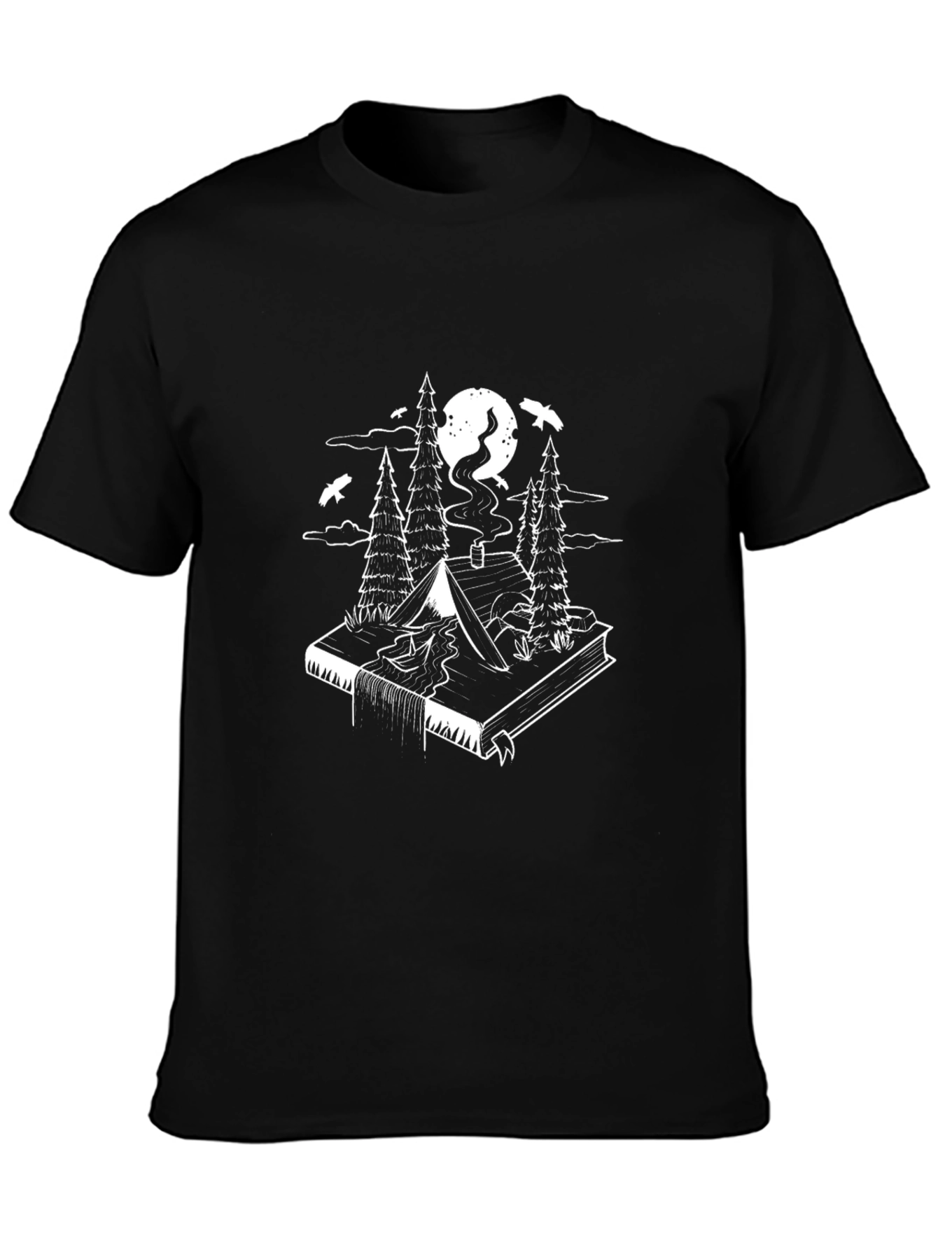 Nature Book Scene T-Shirt