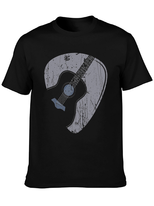 Guitar Pick Graphic T-Shirt