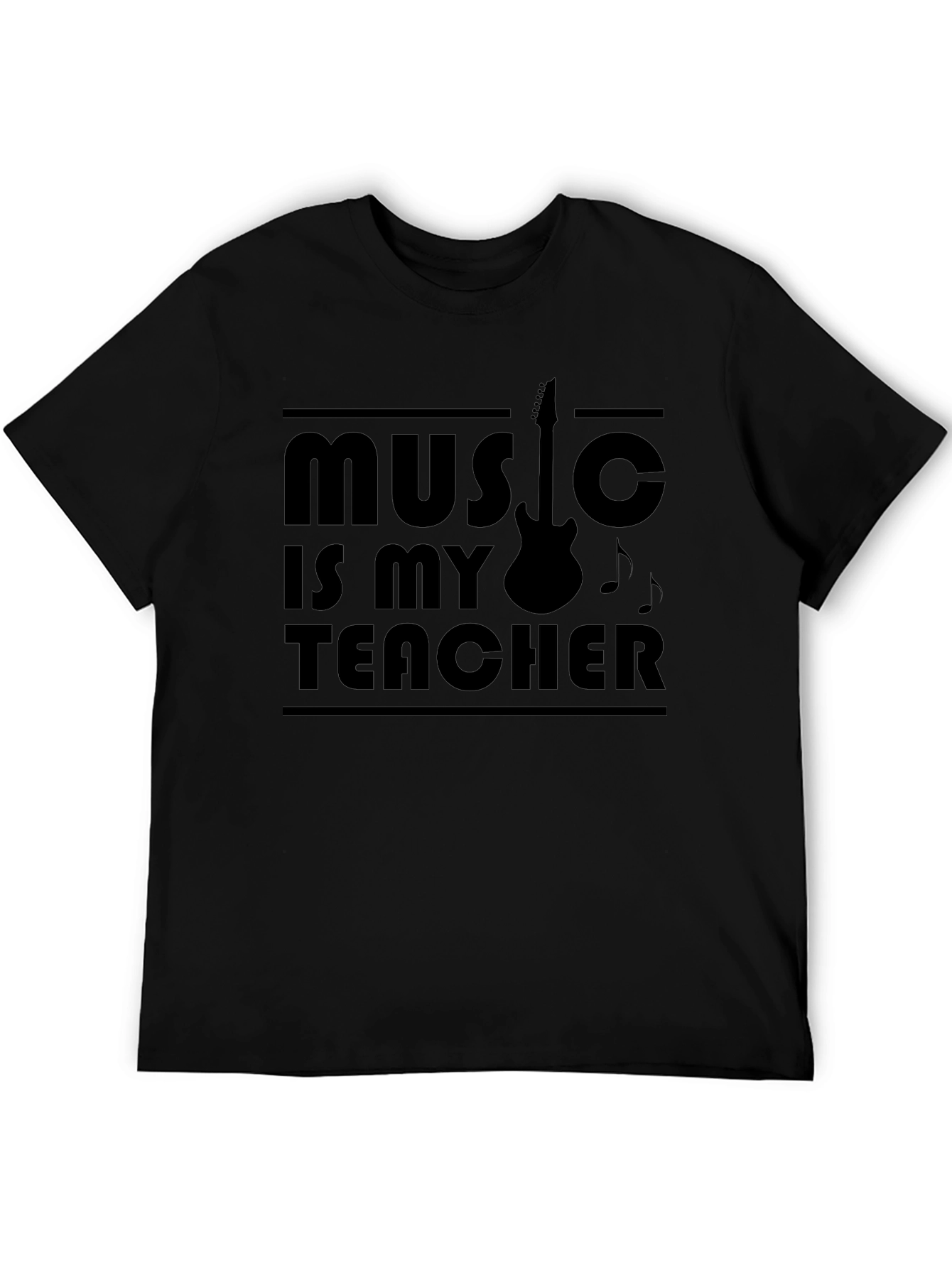 Music is My Teacher Graphic T-Shirt