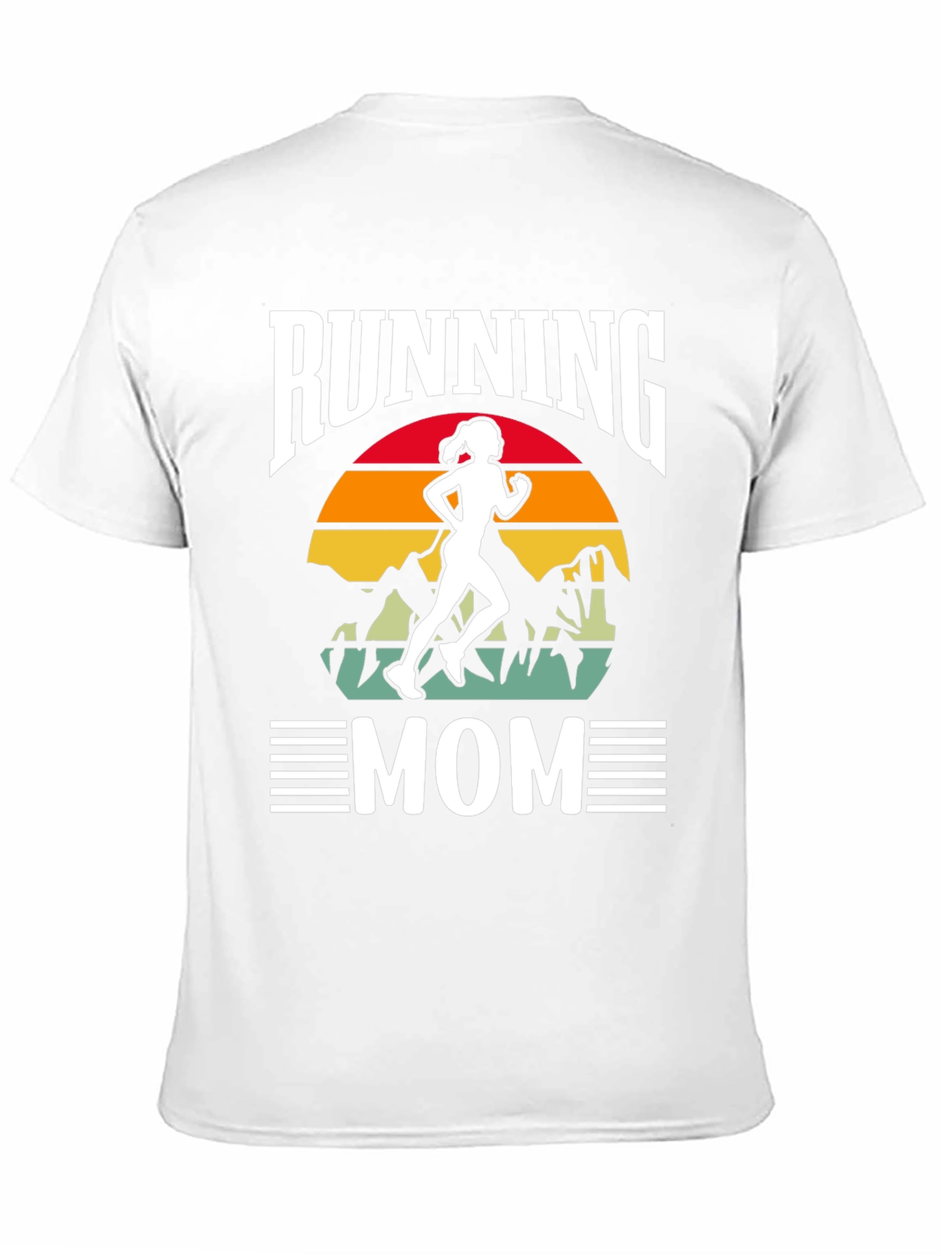 Running Mom Graphic Tee - Womens Fitness Shirt