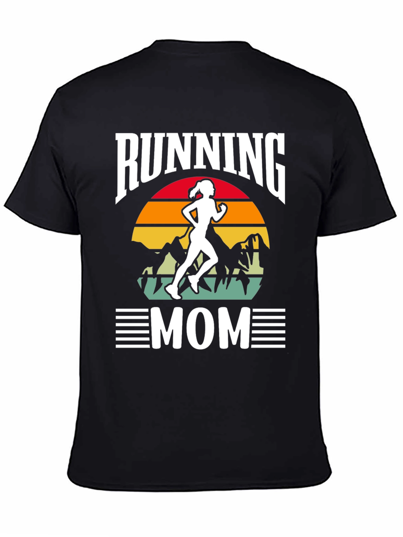 Running Mom Graphic Tee - Womens Fitness Shirt