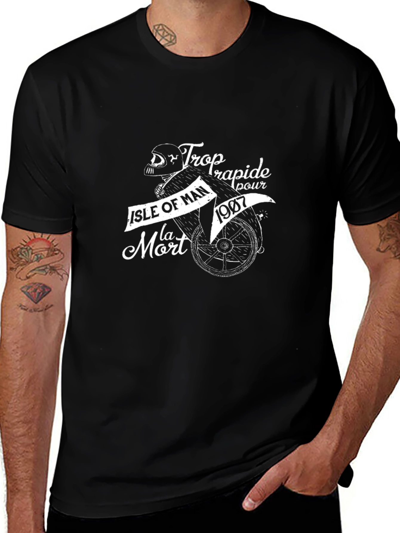 Isle of Man T-Shirt: Trop Rapide Pour 1907