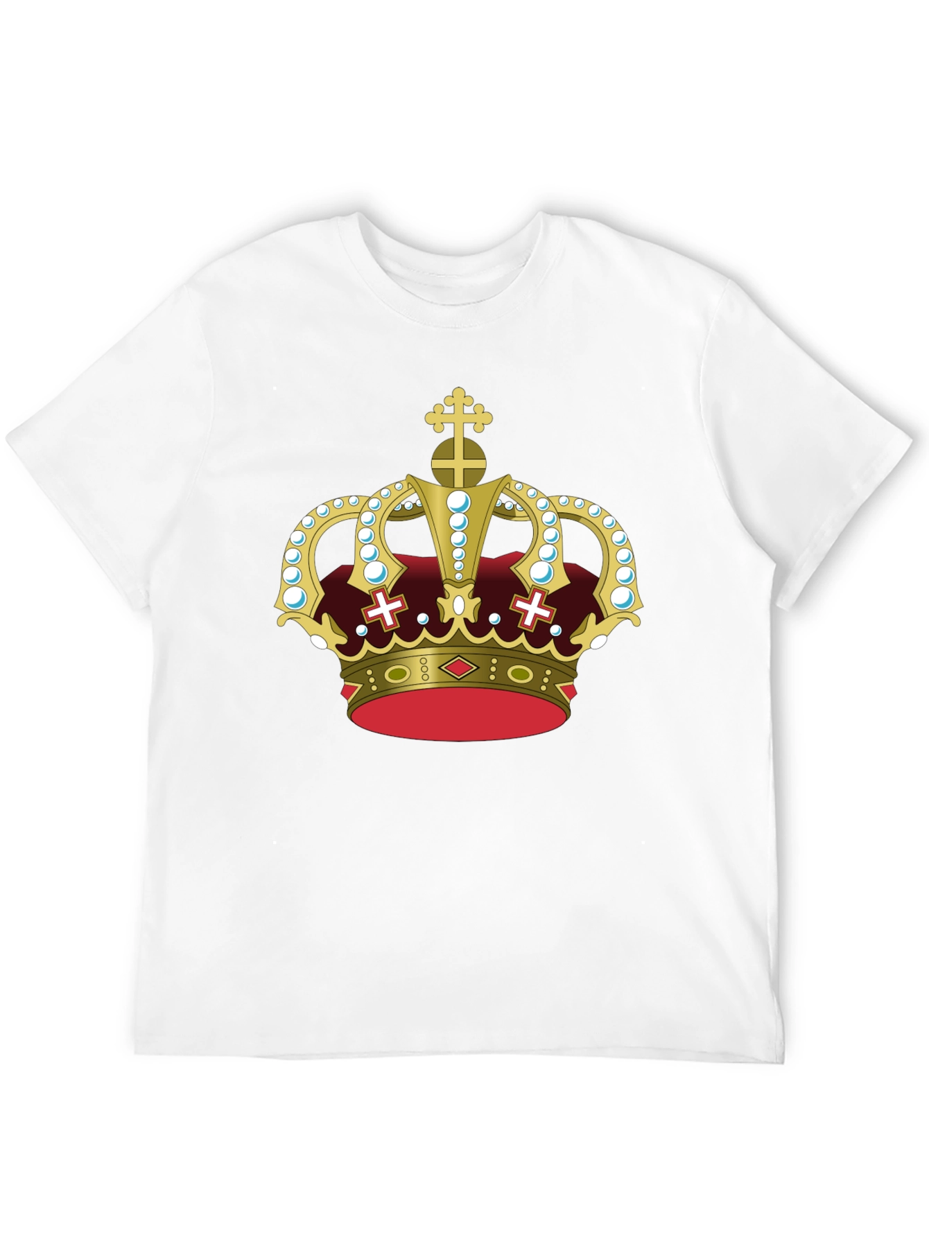 Royal Crown Graphic Tee - Black