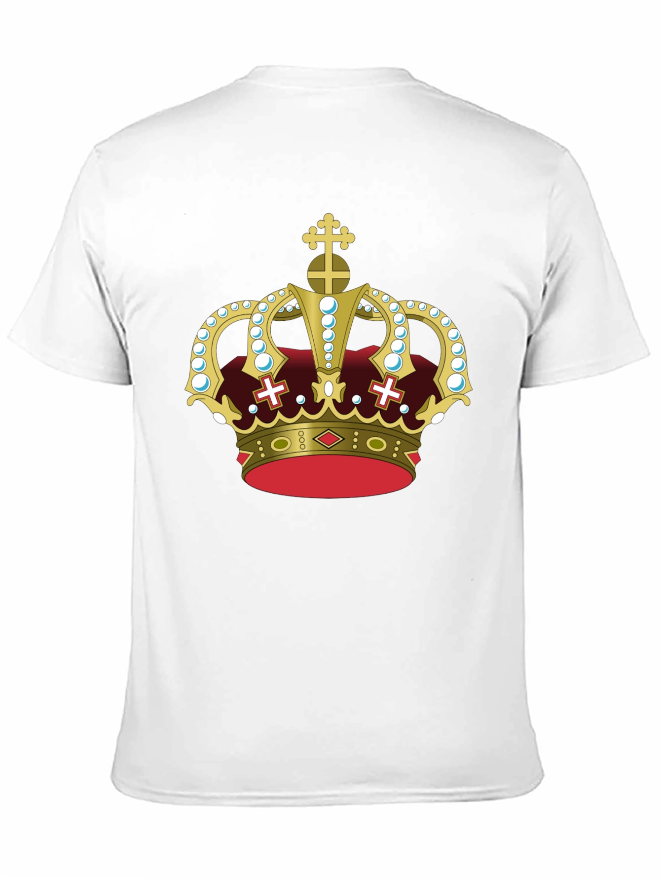 Royal Crown Graphic Tee - Black