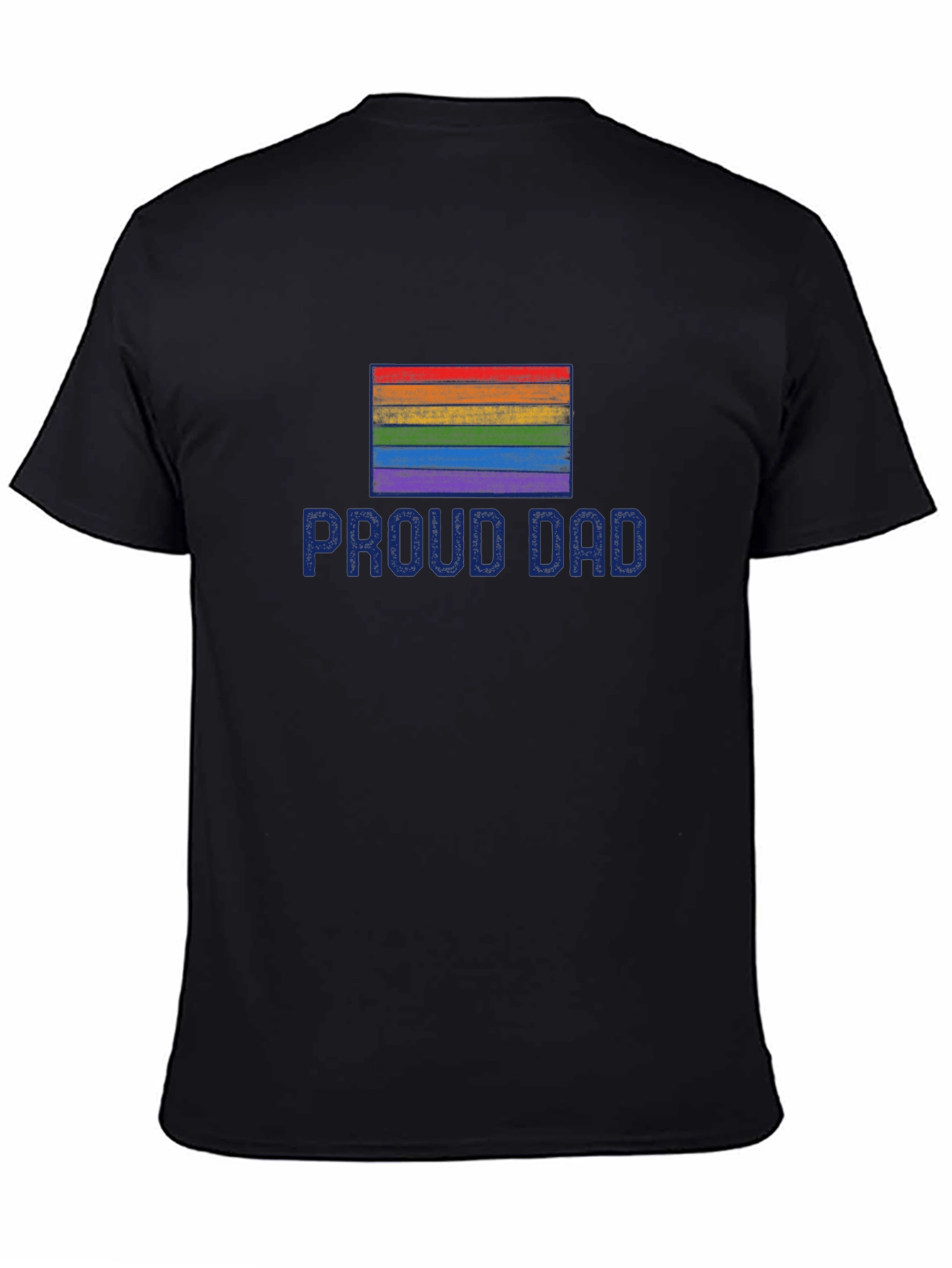 Proud Dad LGBTQ Pride Rainbow T-Shirt