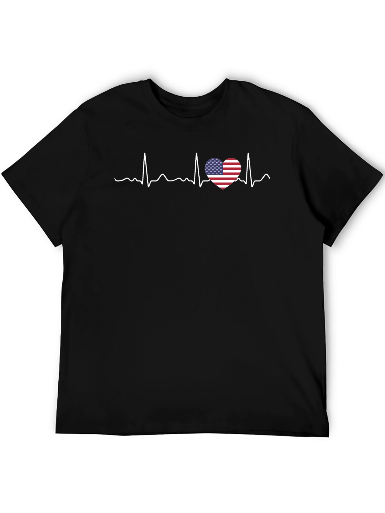 American Heartbeat Graphic T-Shirt