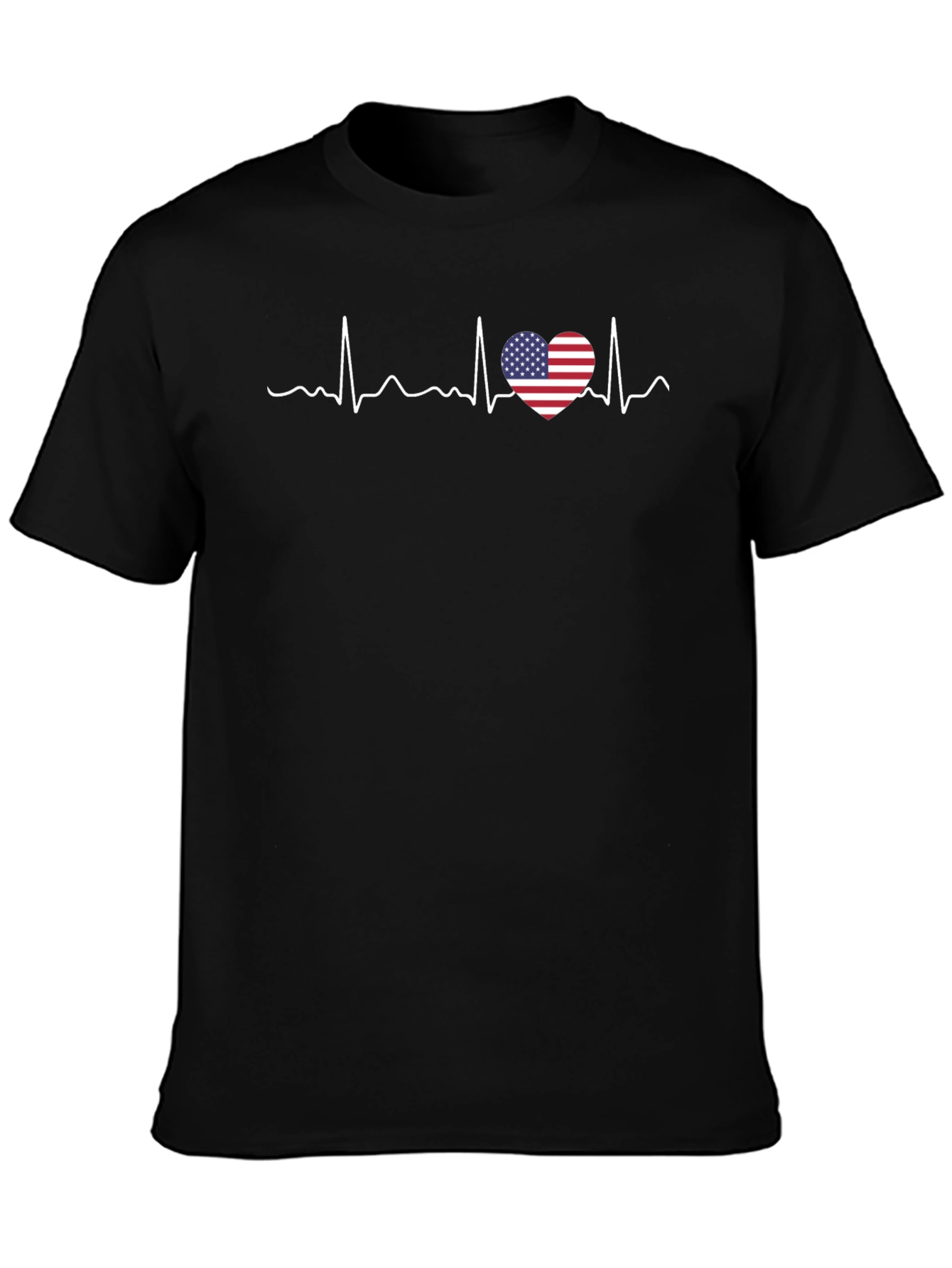 American Heartbeat Graphic T-Shirt