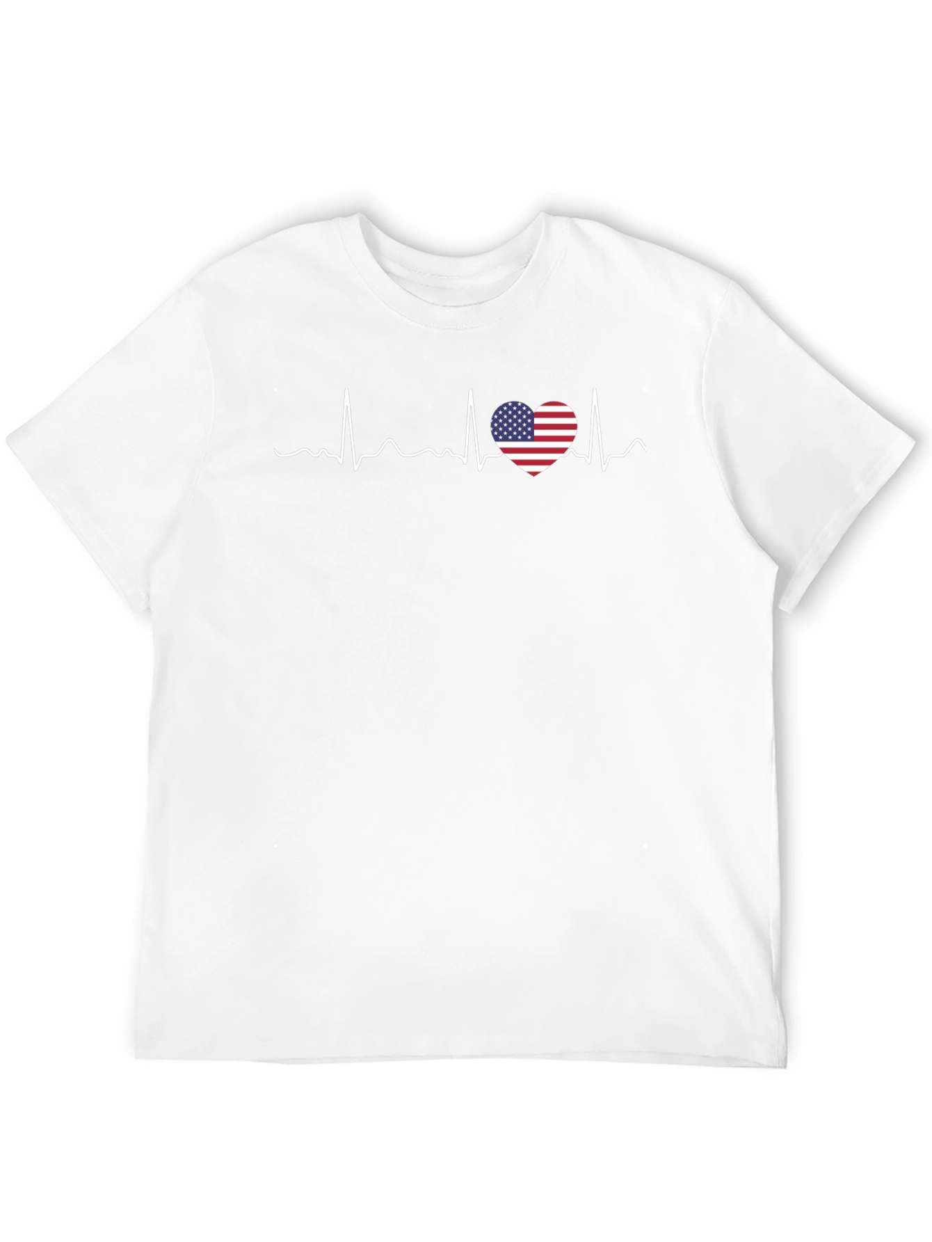 American Heartbeat Graphic T-Shirt